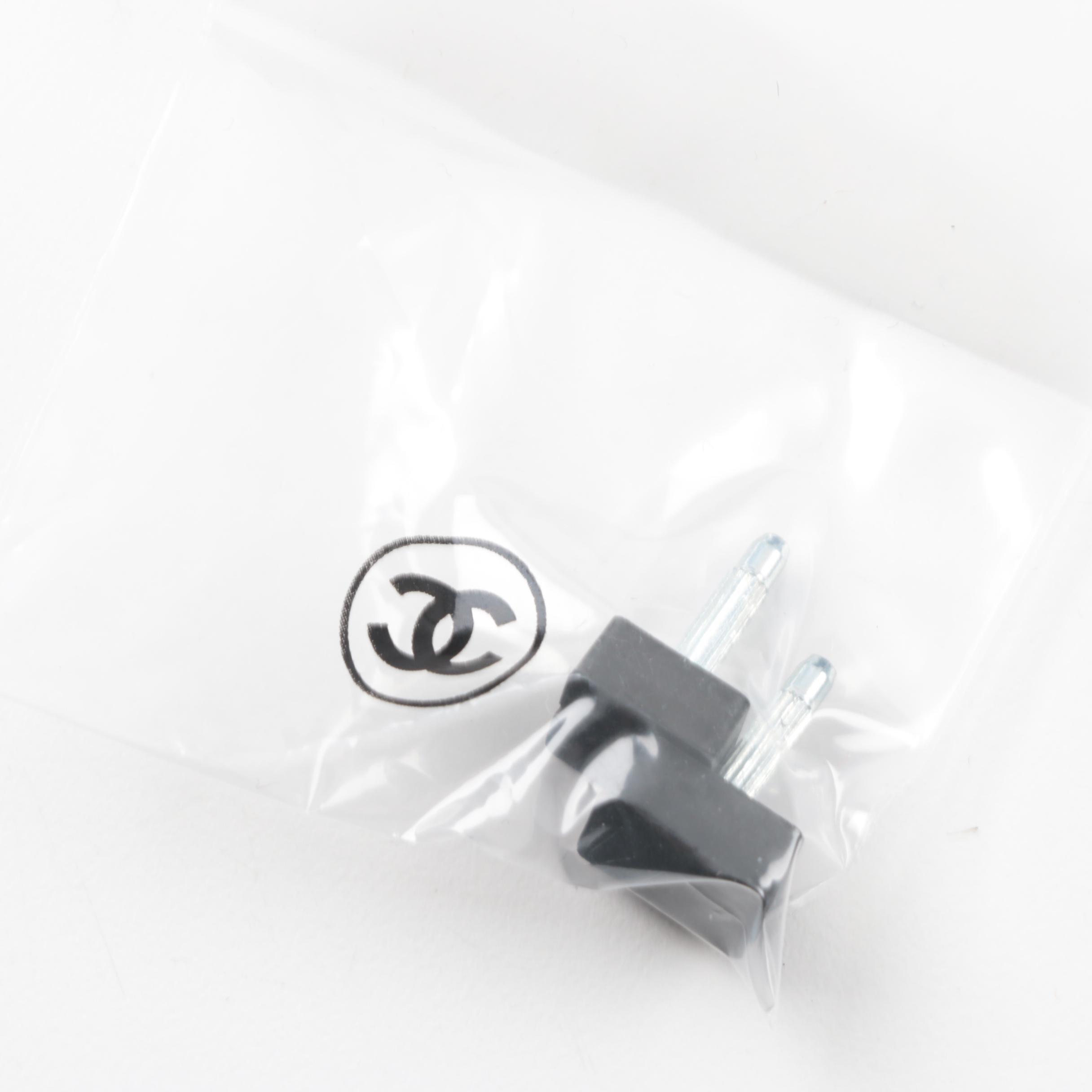 Chanel Ruched Gray Suede Cap Toe High-Heeled Booties with Camellia Buttons