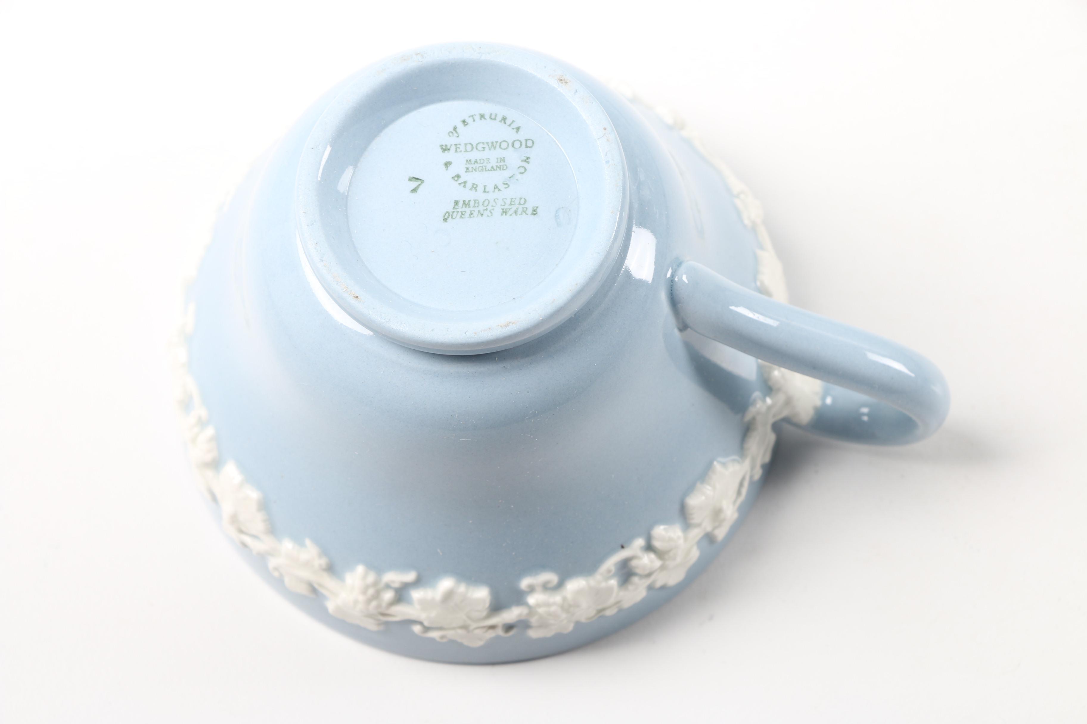 Vintage Wedgwood Embossed Queen's Ware Dinnerware