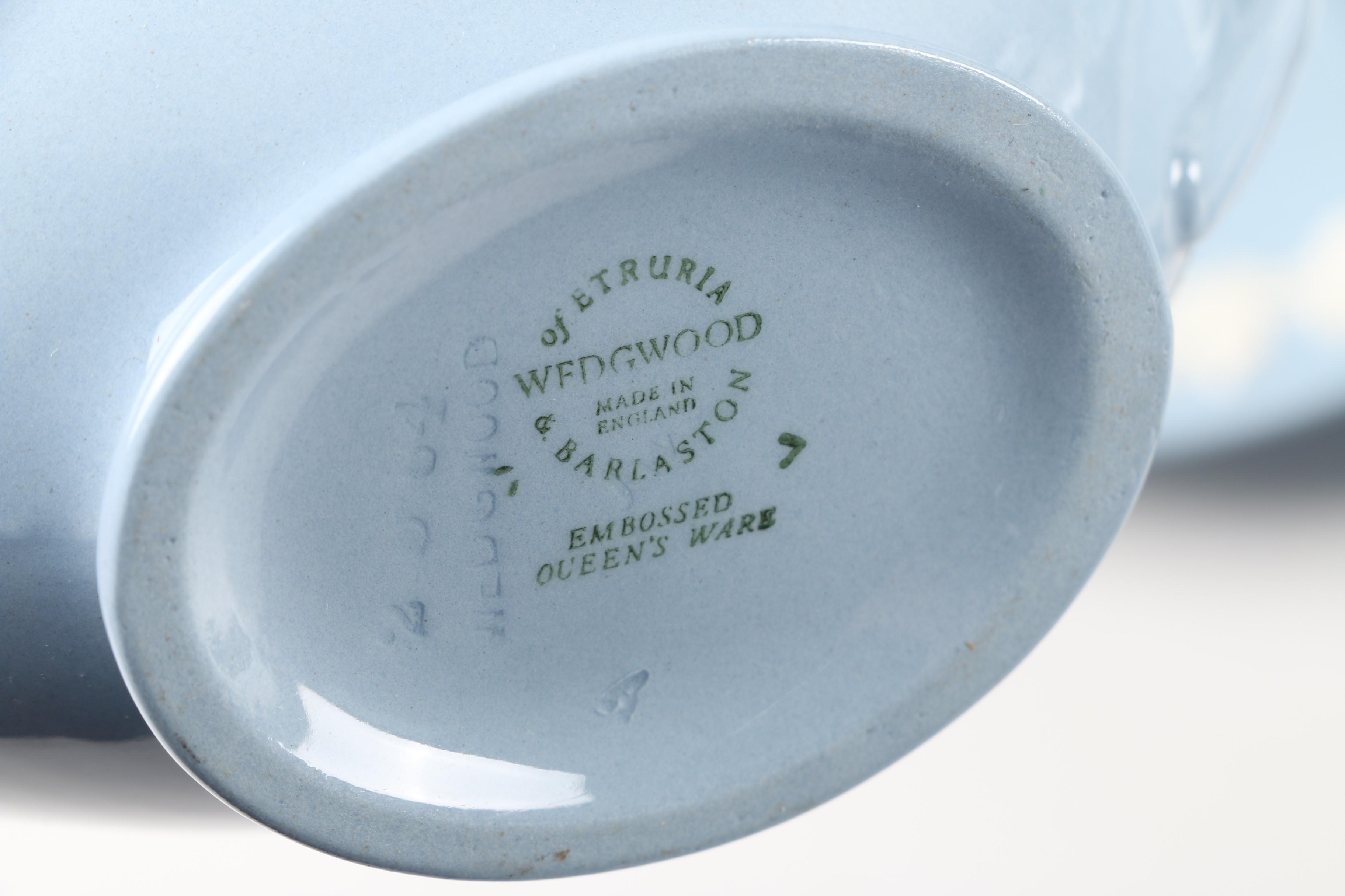 Vintage Wedgwood Embossed Queen's Ware Dinnerware