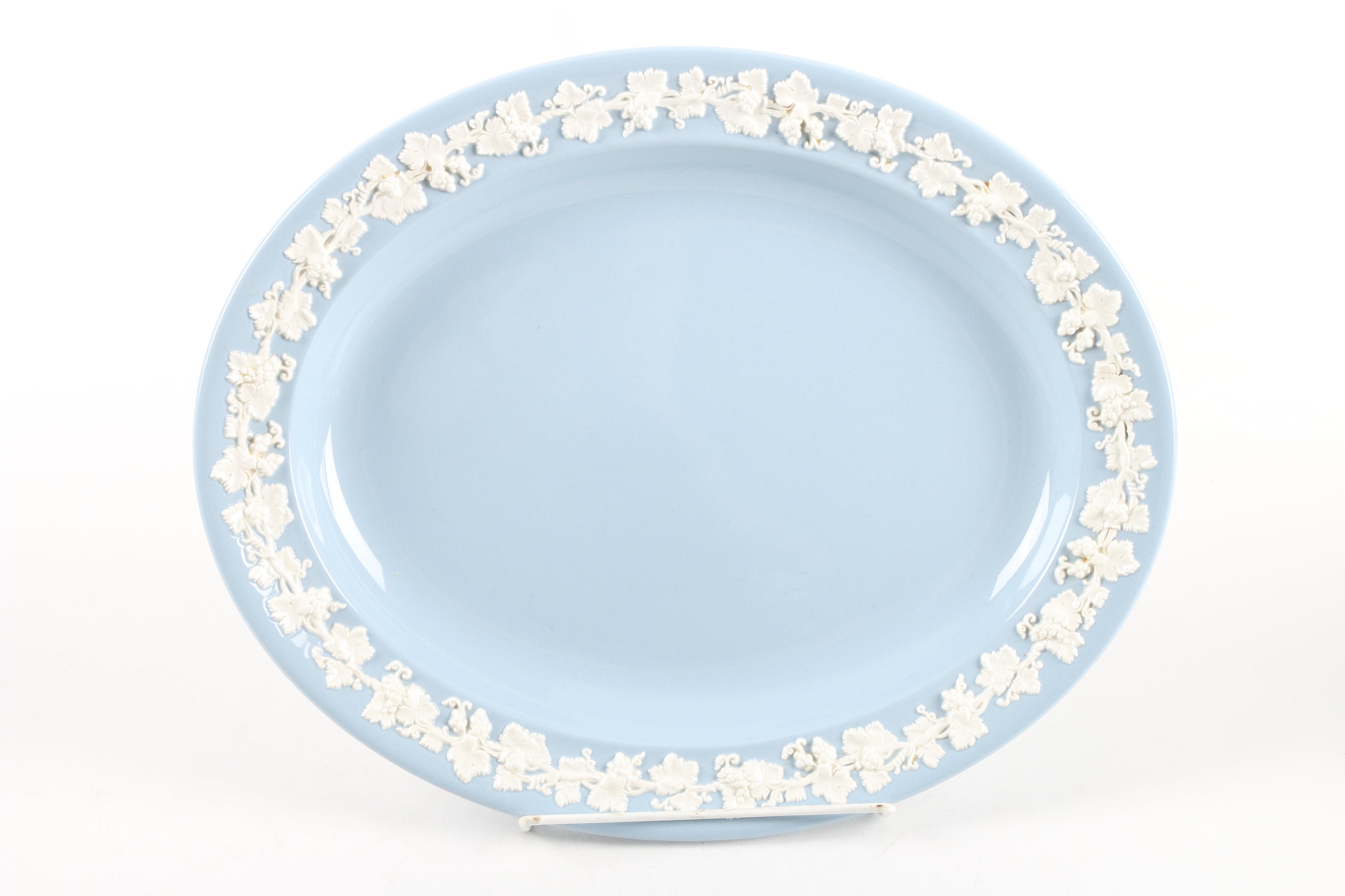 Vintage Wedgwood Embossed Queen's Ware Dinnerware