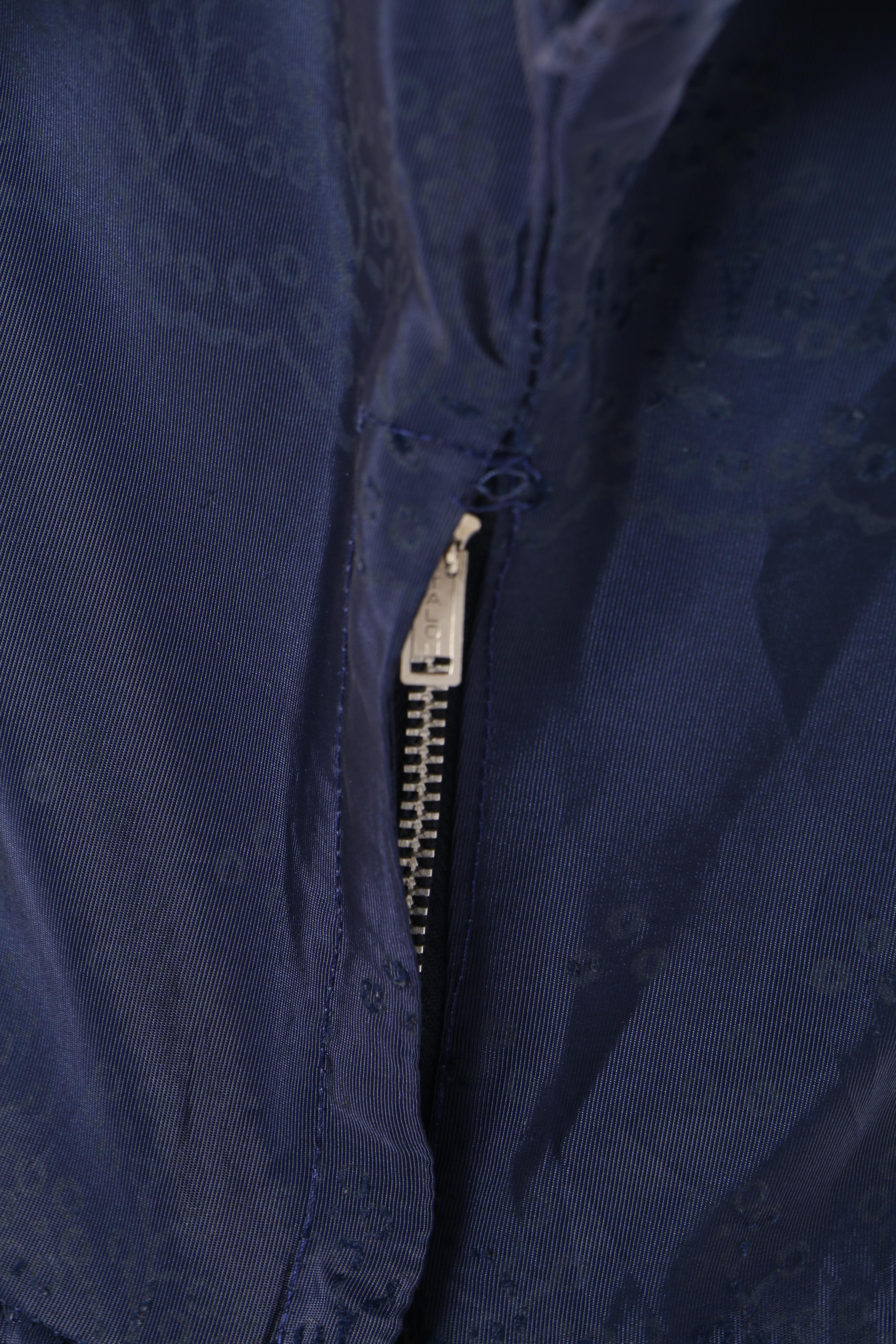 Women's 1940s Vintage Blue Satin Flocked Floral Tea Dress