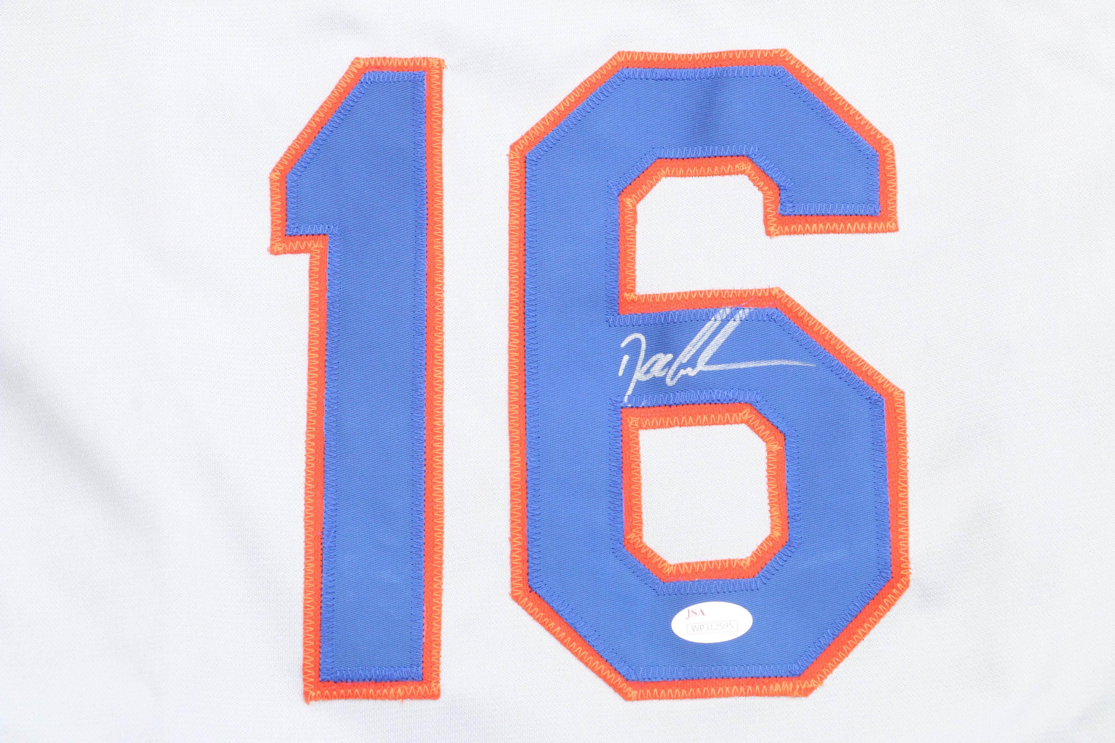 Dwight Gooden Signed Mets Away Jersey  COA