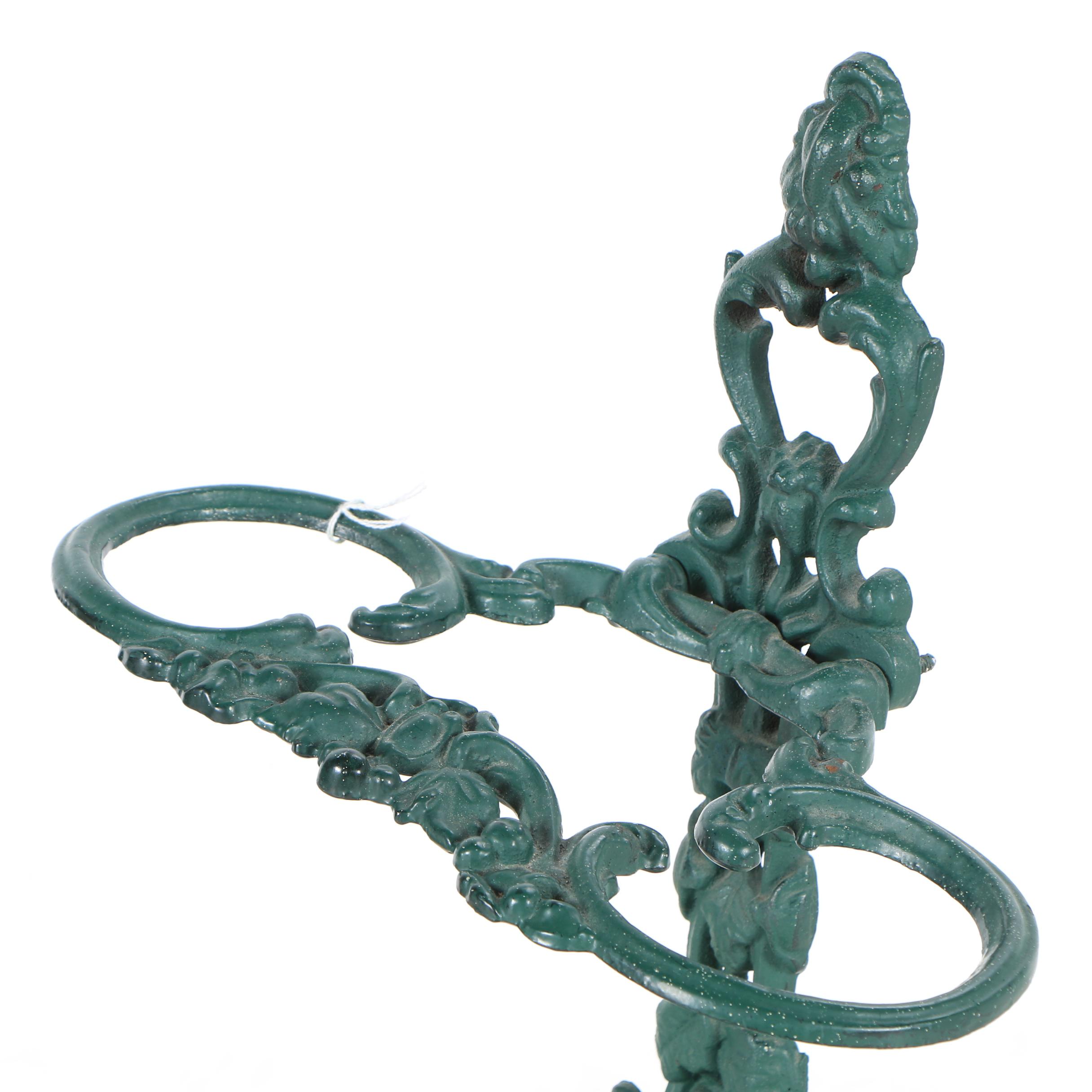 Victorian Cast Iron Umbrella Stand