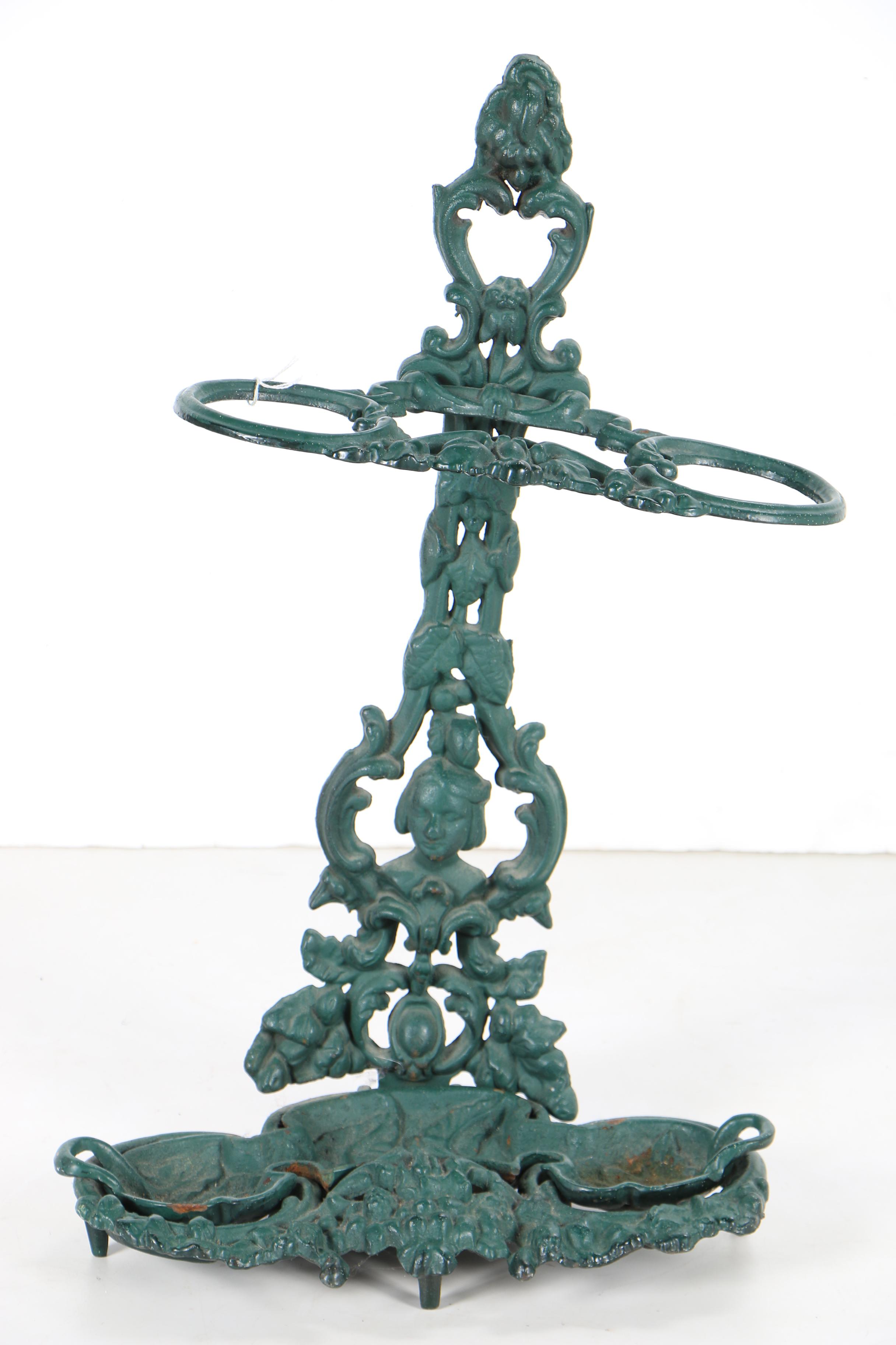 Victorian Cast Iron Umbrella Stand