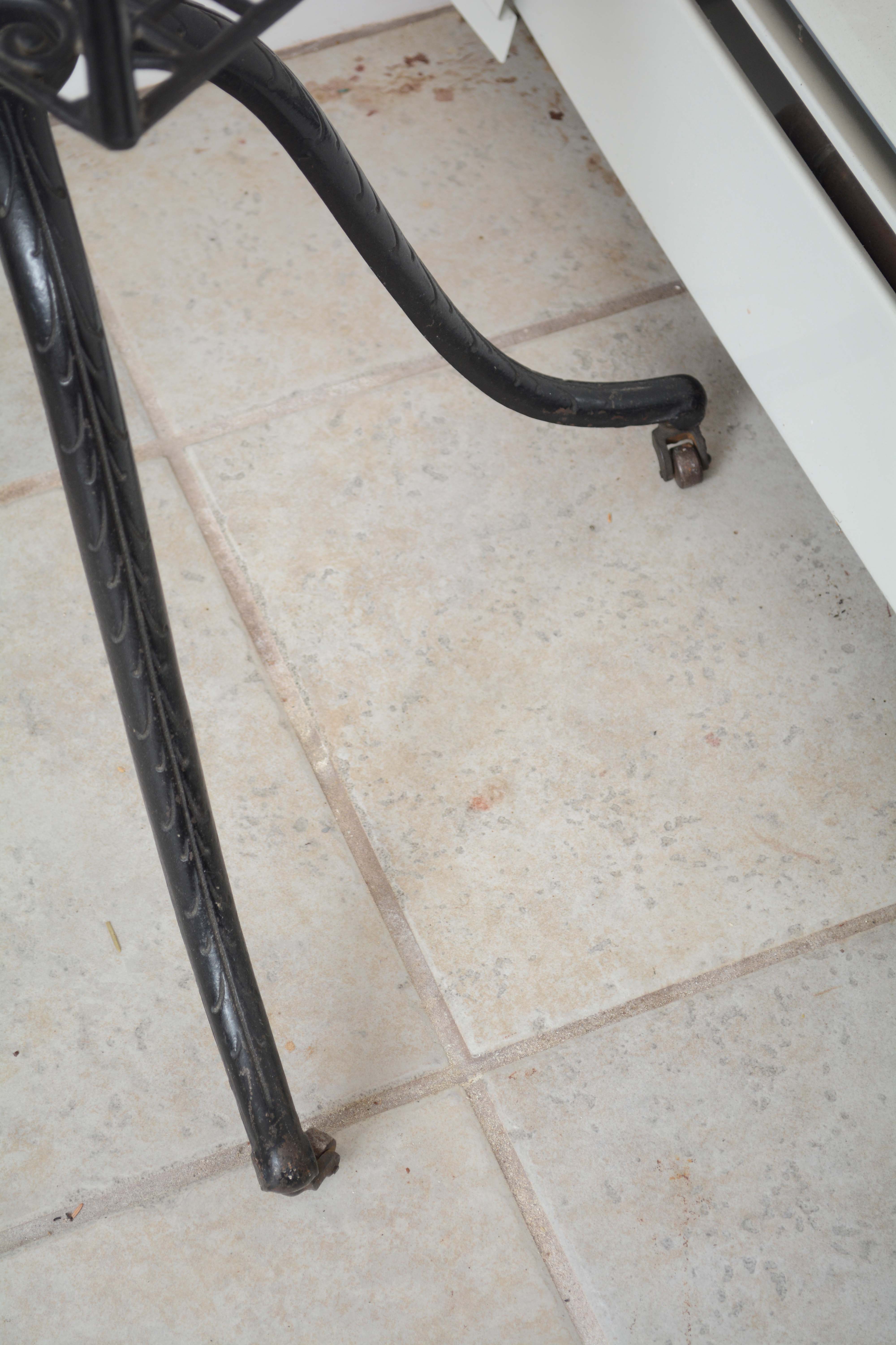 Vintage "Columbia" Dictionary Stand with Cast Iron Base by Josiah Anstice & Co.