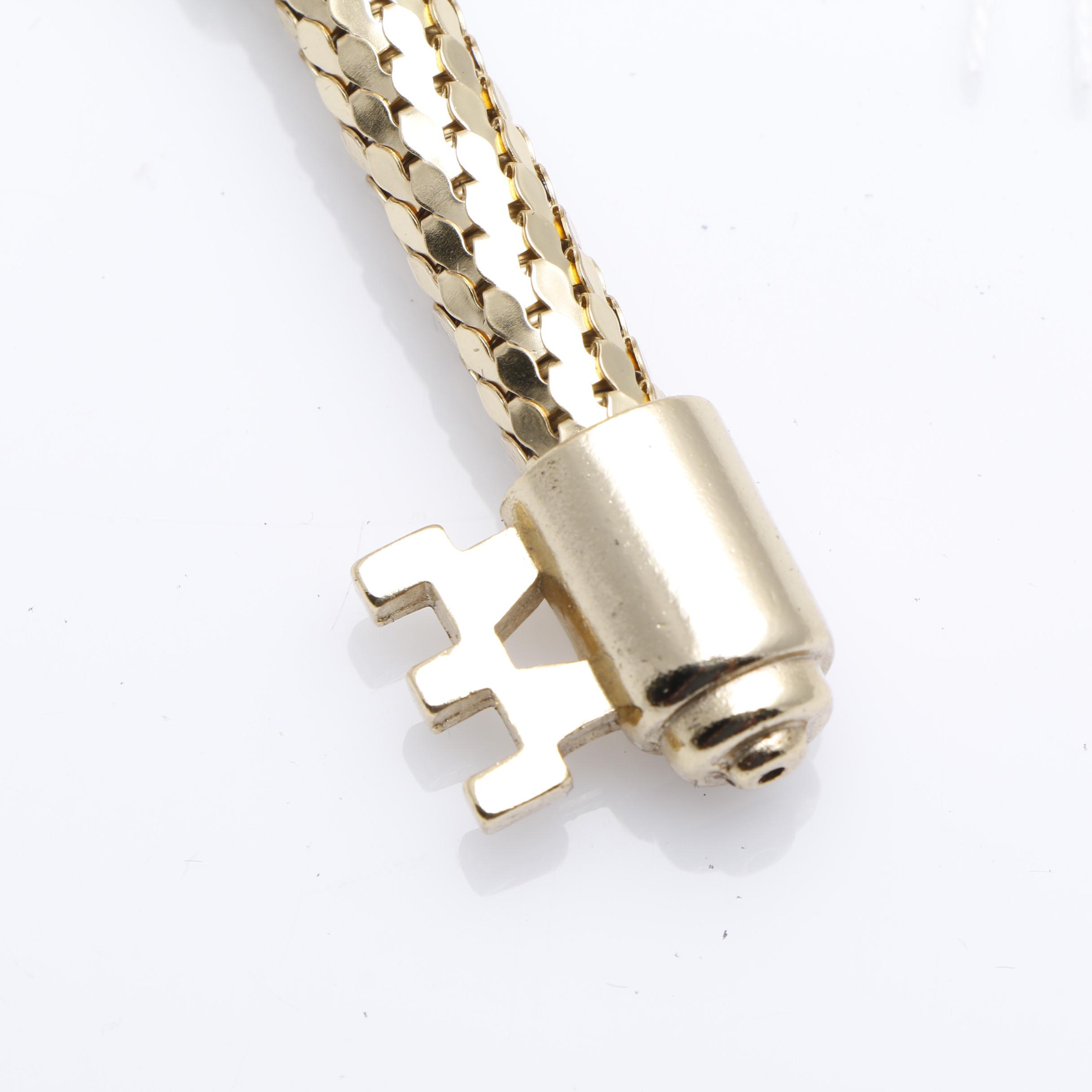 Vintage Whiting & Davis Couple's Key and Lock Keychains and Compact Accessories