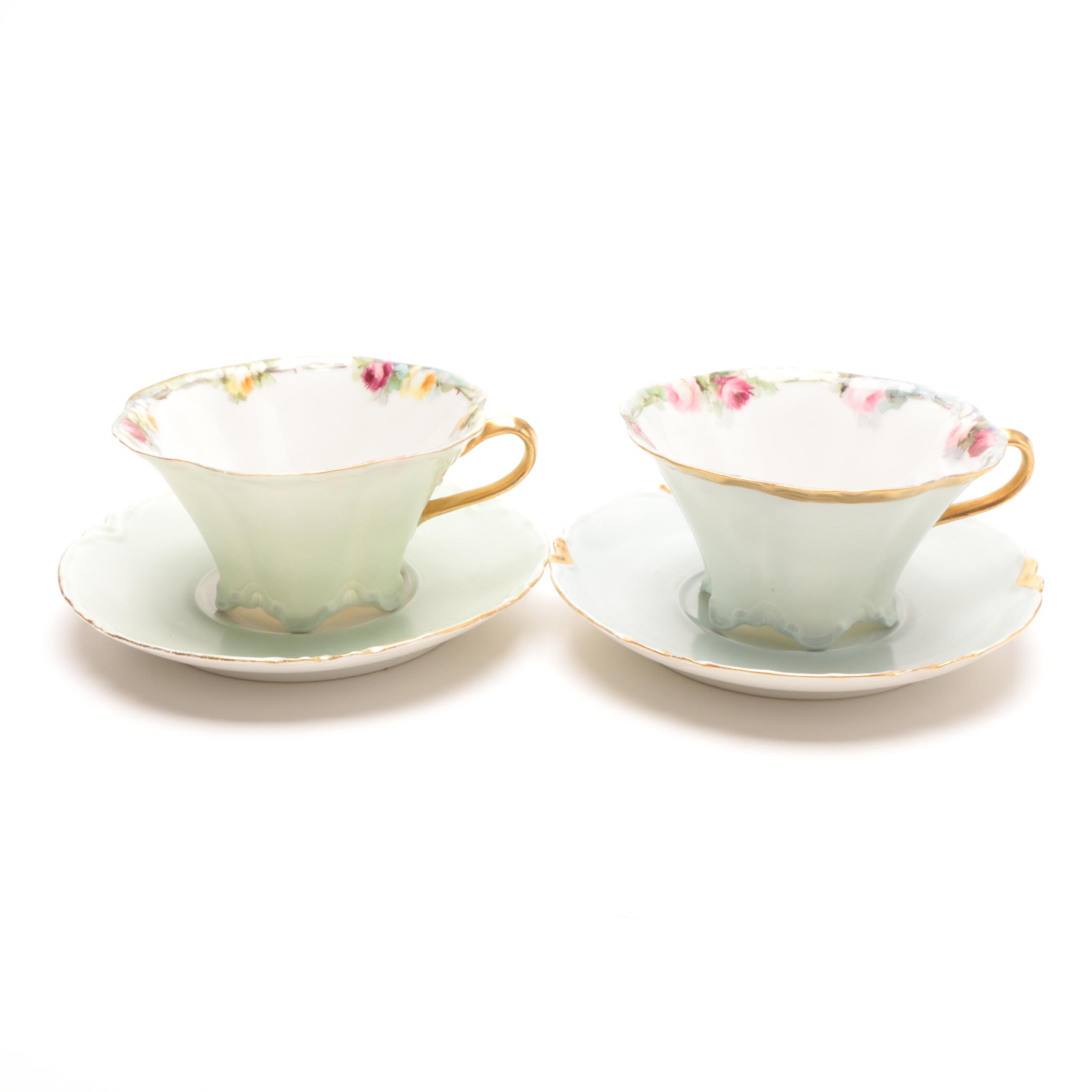 Decorative Porcelain Tableware including Jaeger & Co. and Haviland