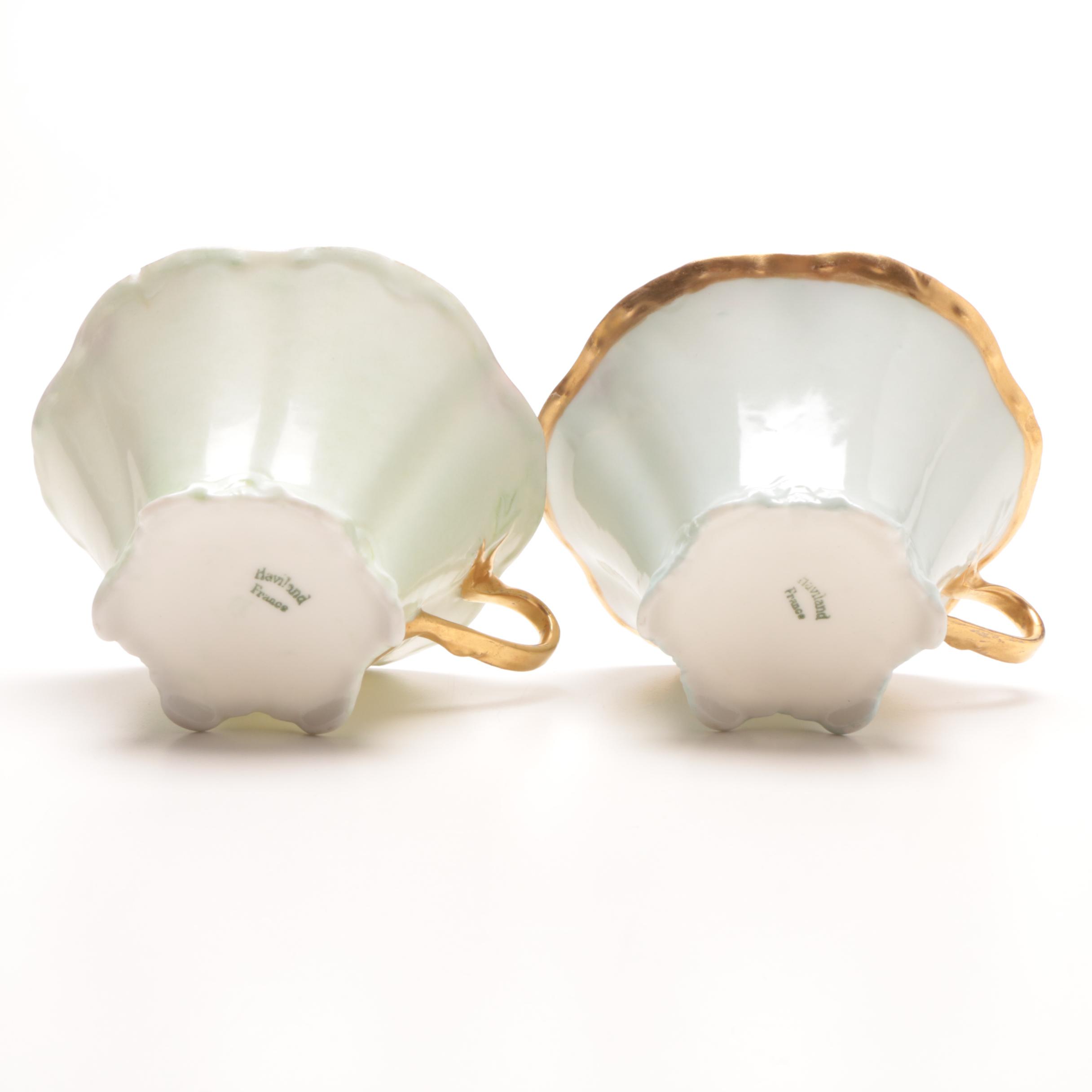 Decorative Porcelain Tableware including Jaeger & Co. and Haviland