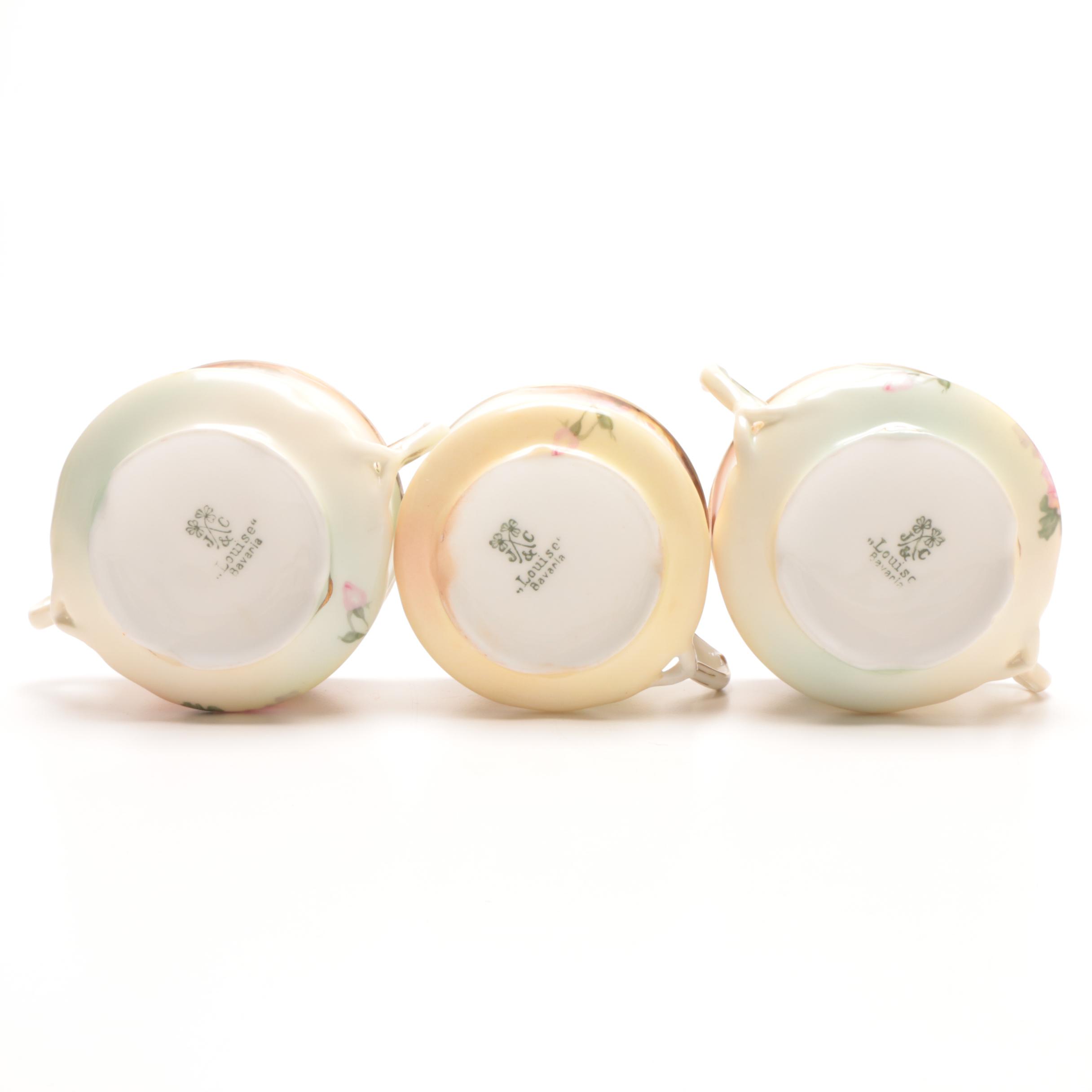 Decorative Porcelain Tableware including Jaeger & Co. and Haviland