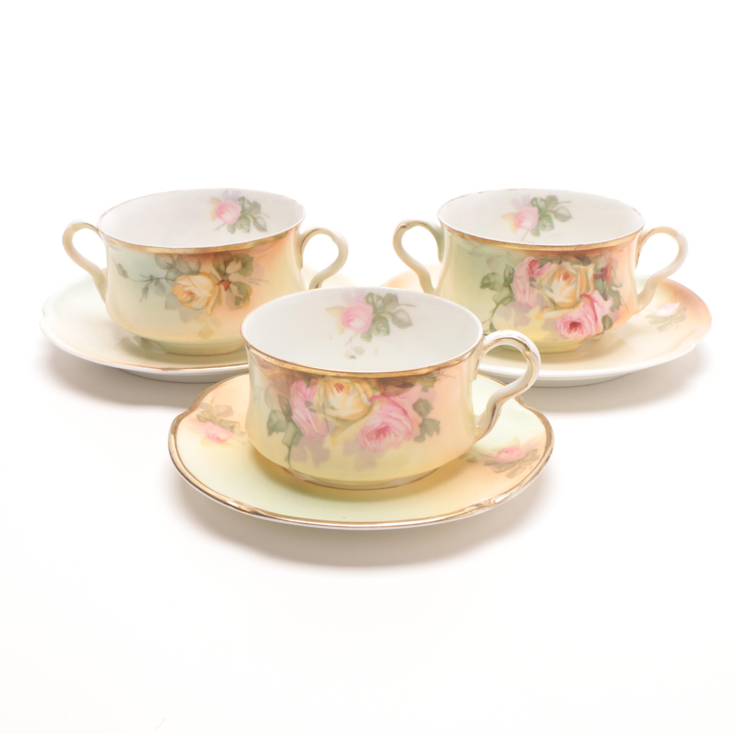 Decorative Porcelain Tableware including Jaeger & Co. and Haviland