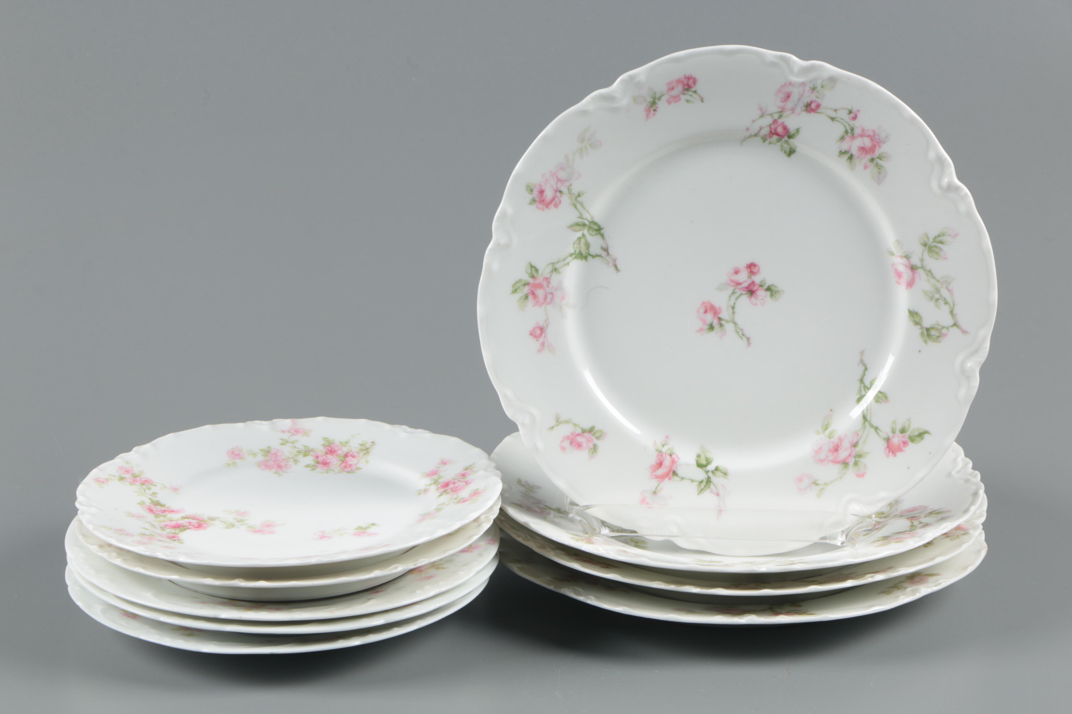 Antique Theodore Haviland and Vintage Haviland & Co. Porcelain Plates