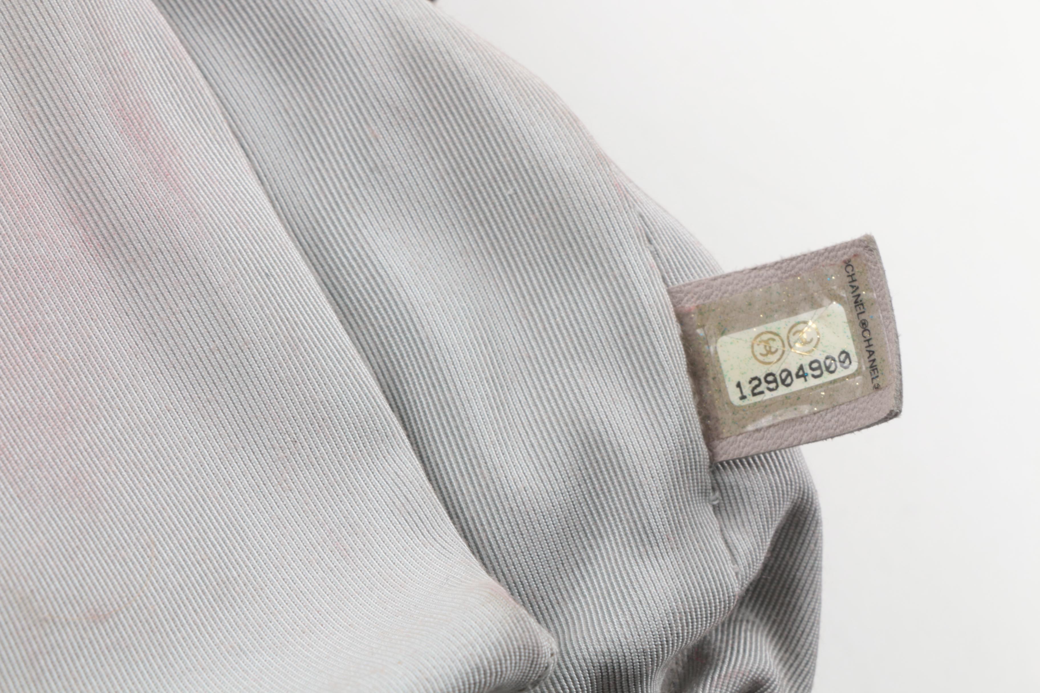 Circa 2008 Chanel Puffy Quilted Black Lambskin Flap Handbag