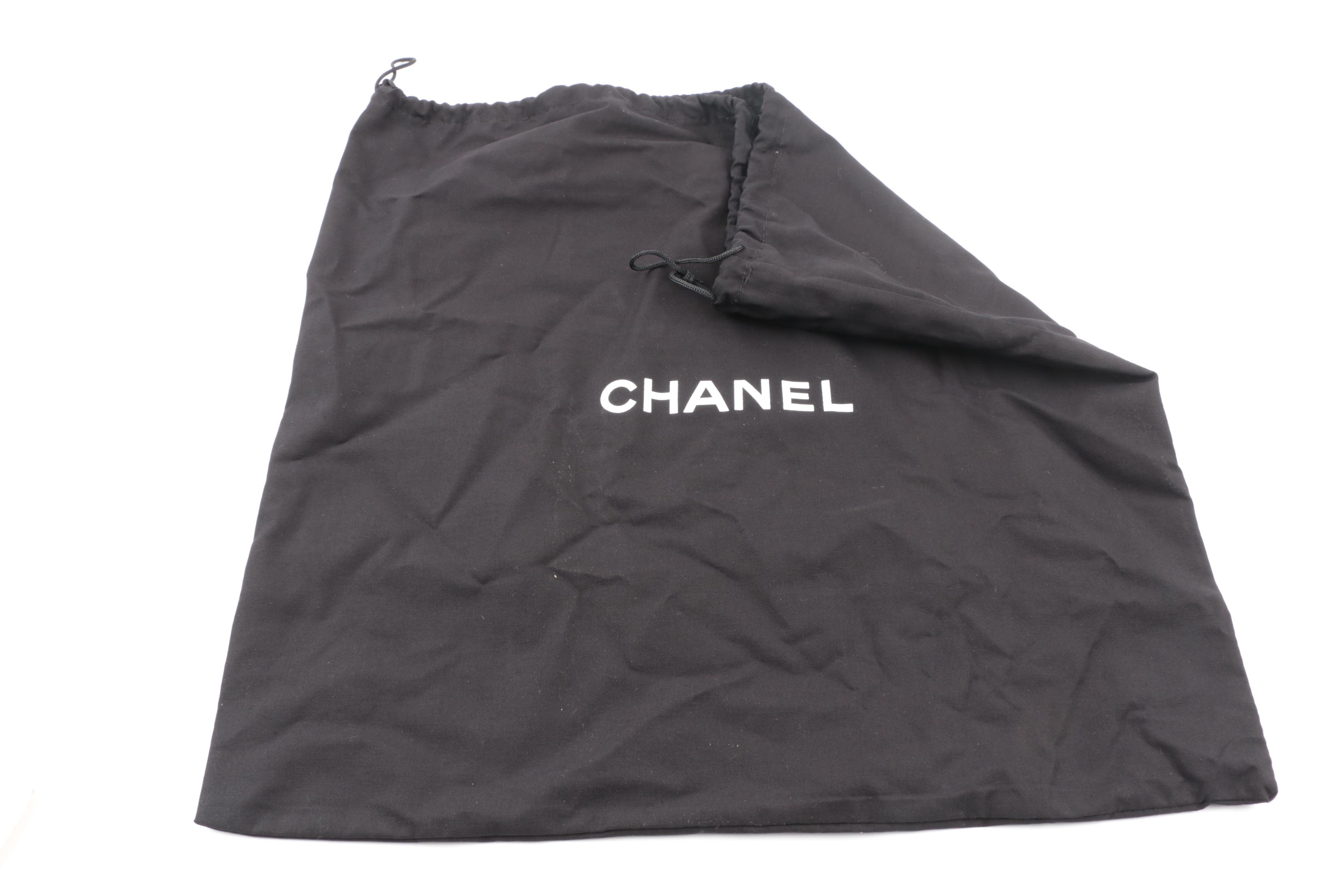 Circa 2008 Chanel Puffy Quilted Black Lambskin Flap Handbag