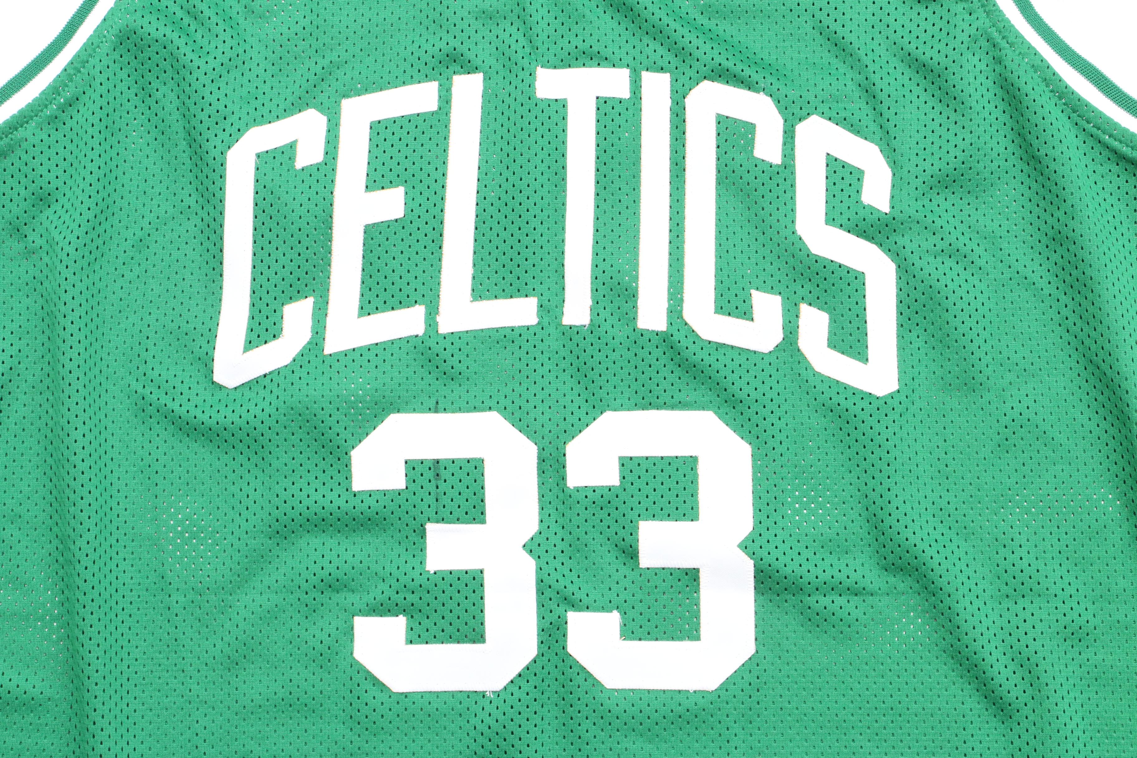 Larry Bird Signed Boston Jersey  COA