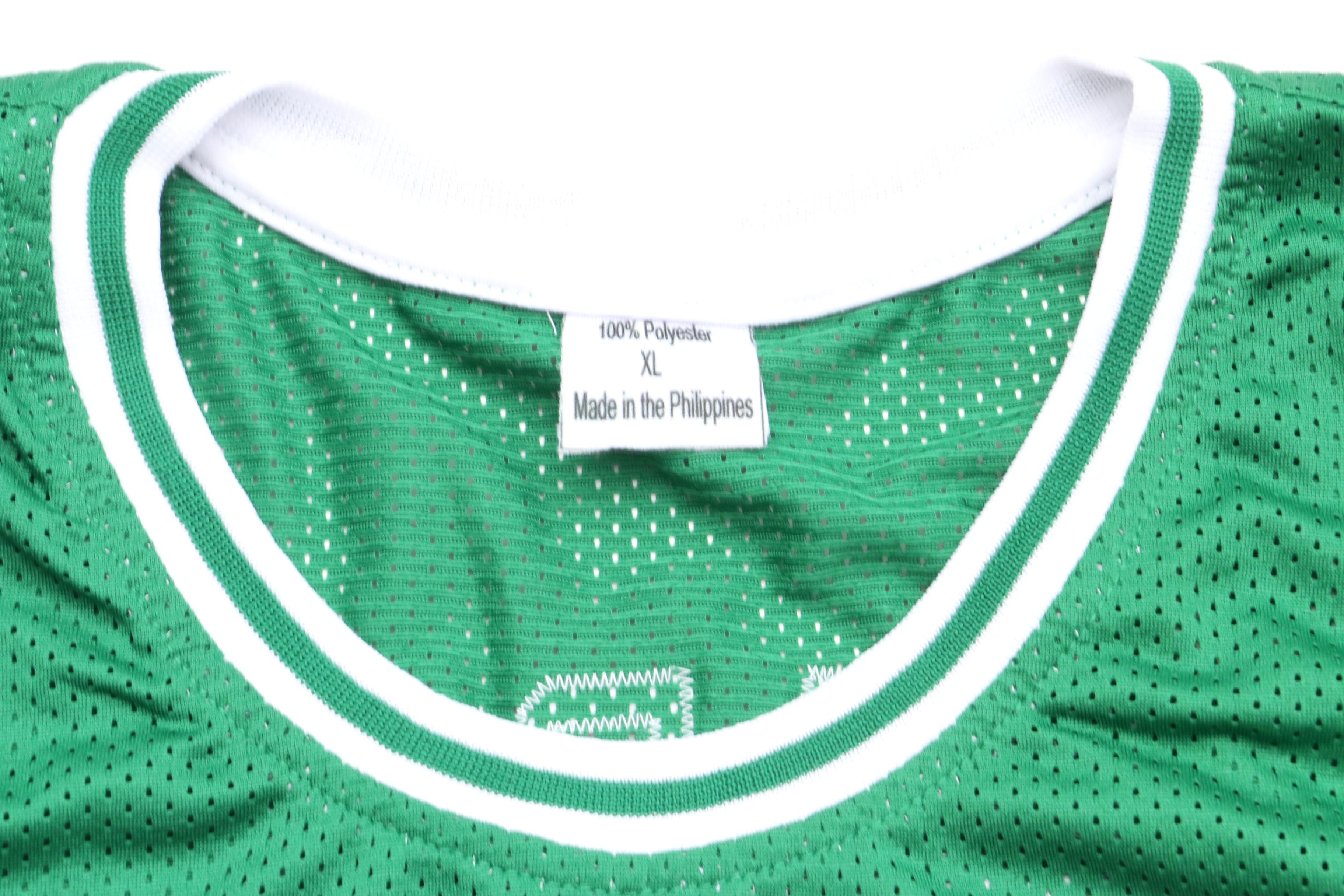 Larry Bird Signed Boston Jersey  COA