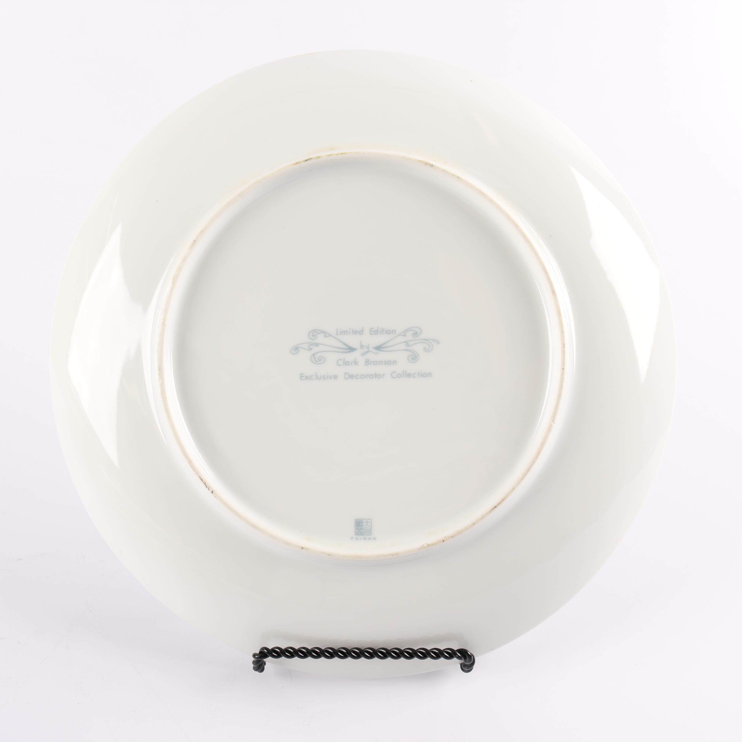 Clark Bronson Limited Edition Decorator Plates