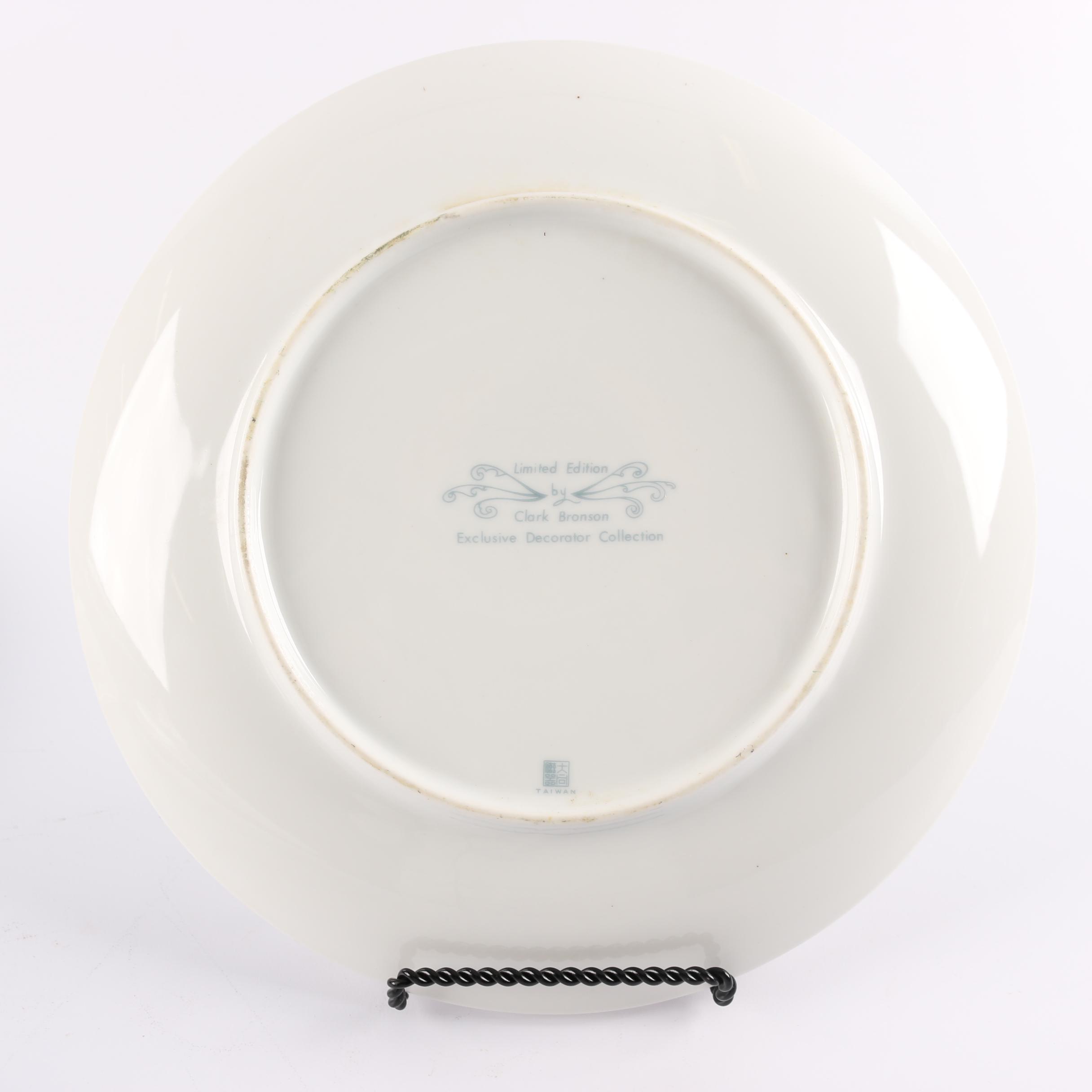 Clark Bronson Limited Edition Decorator Plates