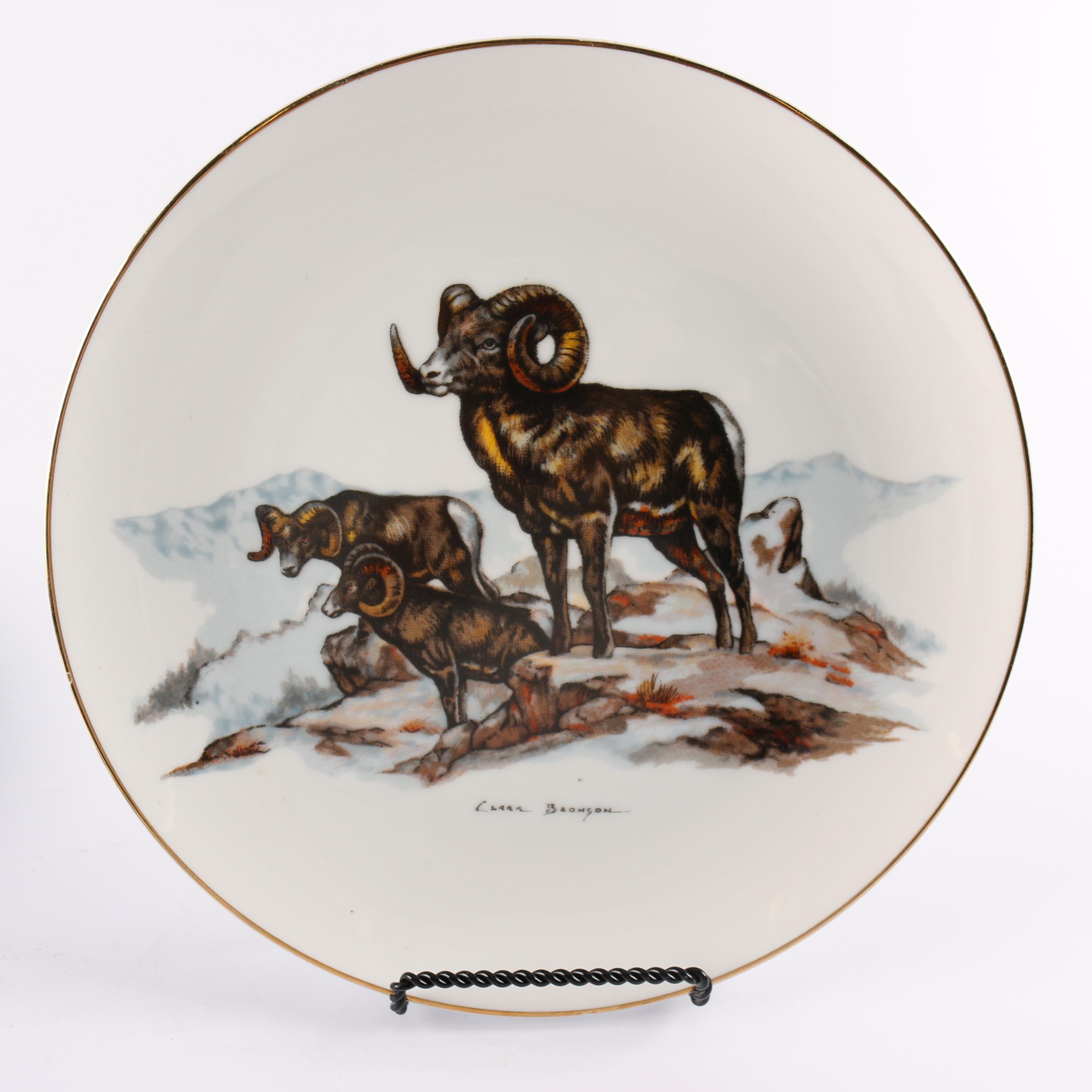 Clark Bronson Limited Edition Decorator Plates