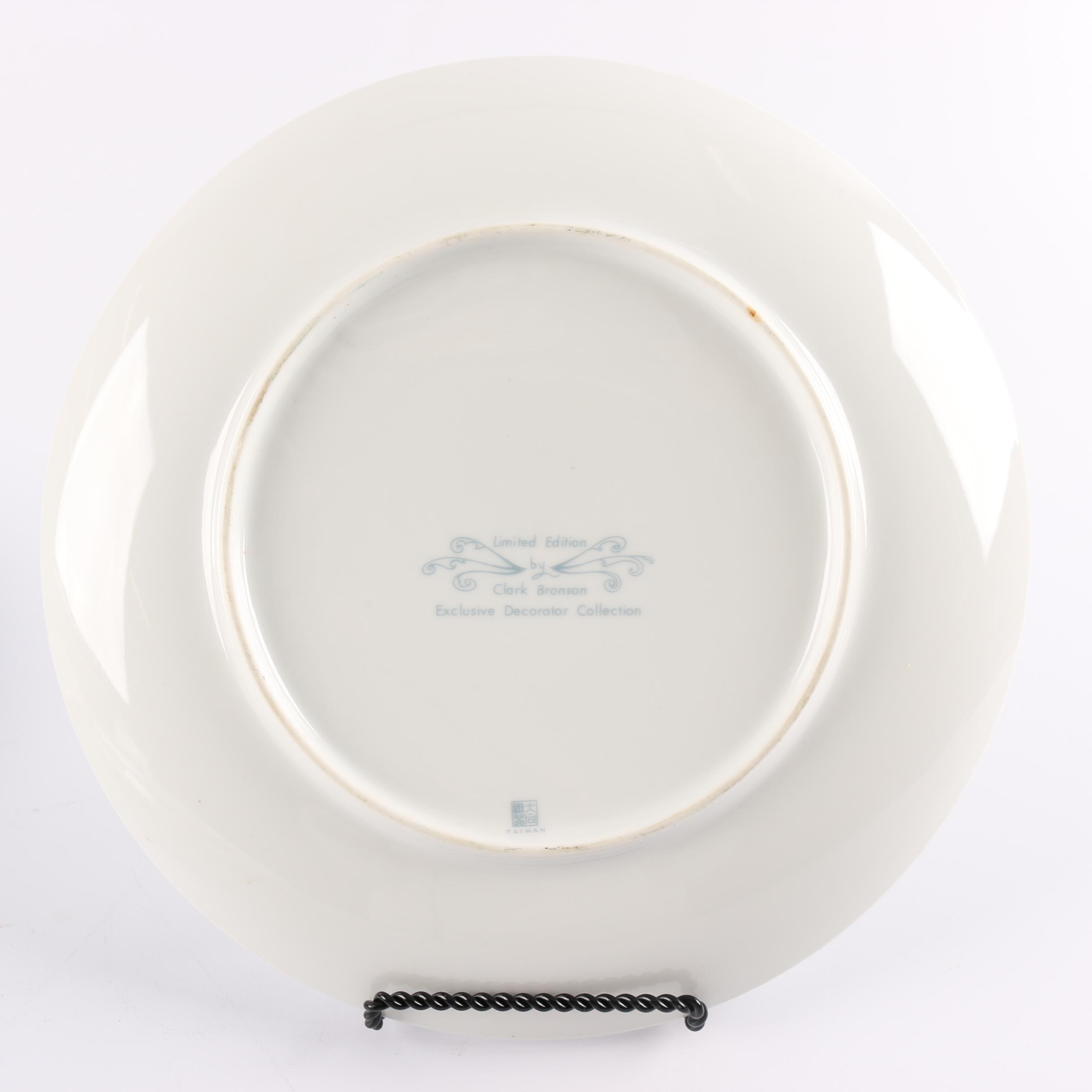 Clark Bronson Limited Edition Decorator Plates