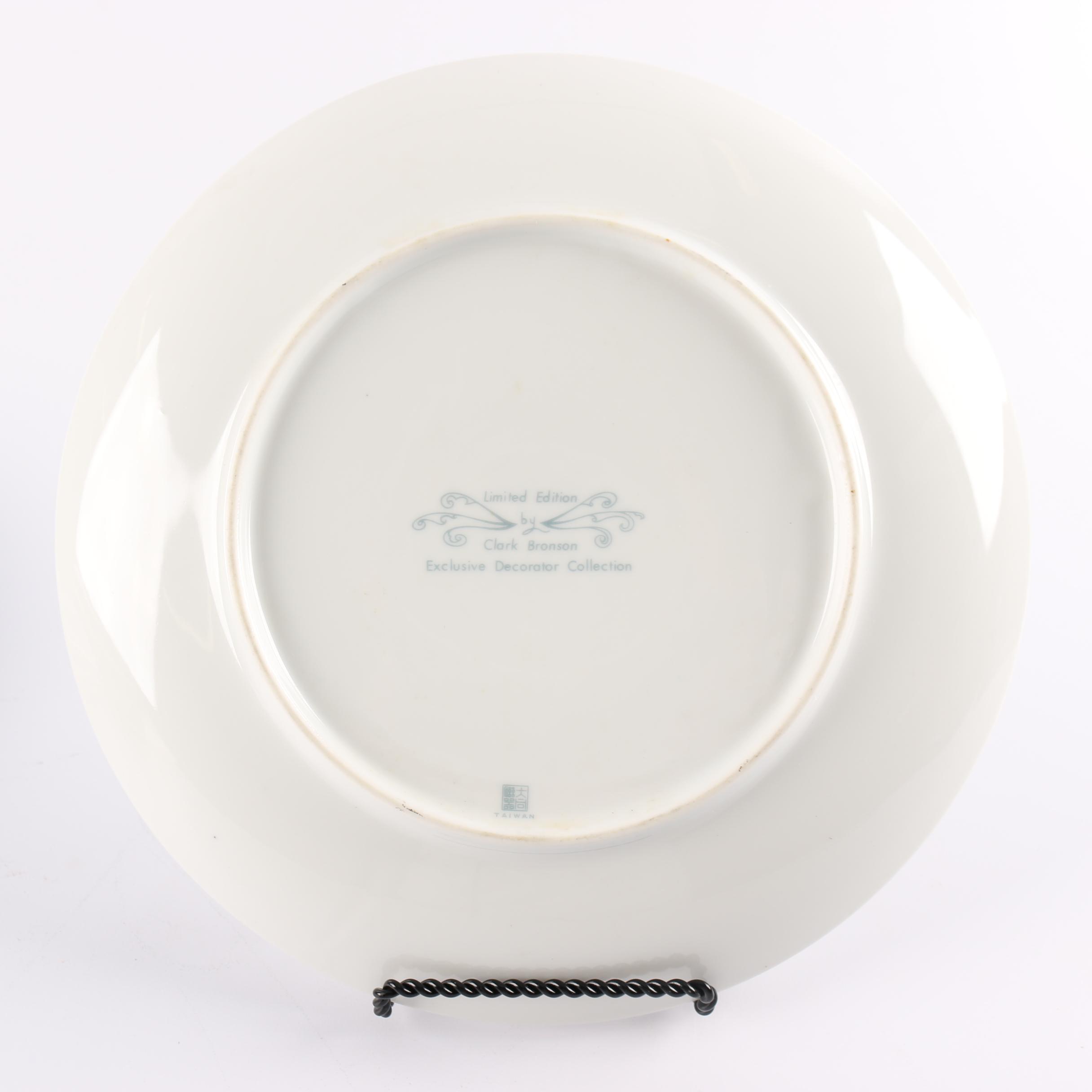 Clark Bronson Limited Edition Decorator Plates