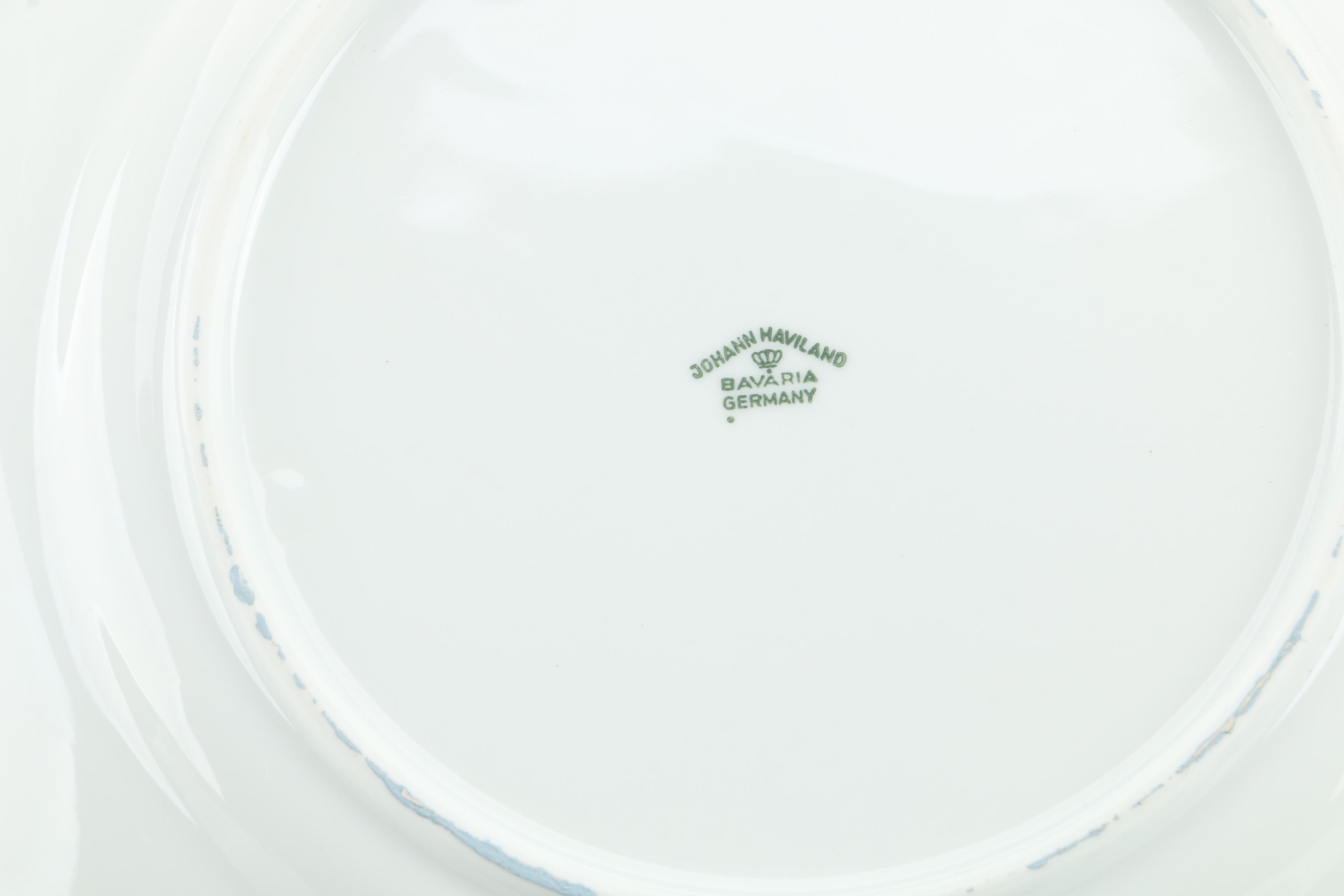 Johann Haviland "Blue Garland" Porcelain Dinnerware c. 1953-1990