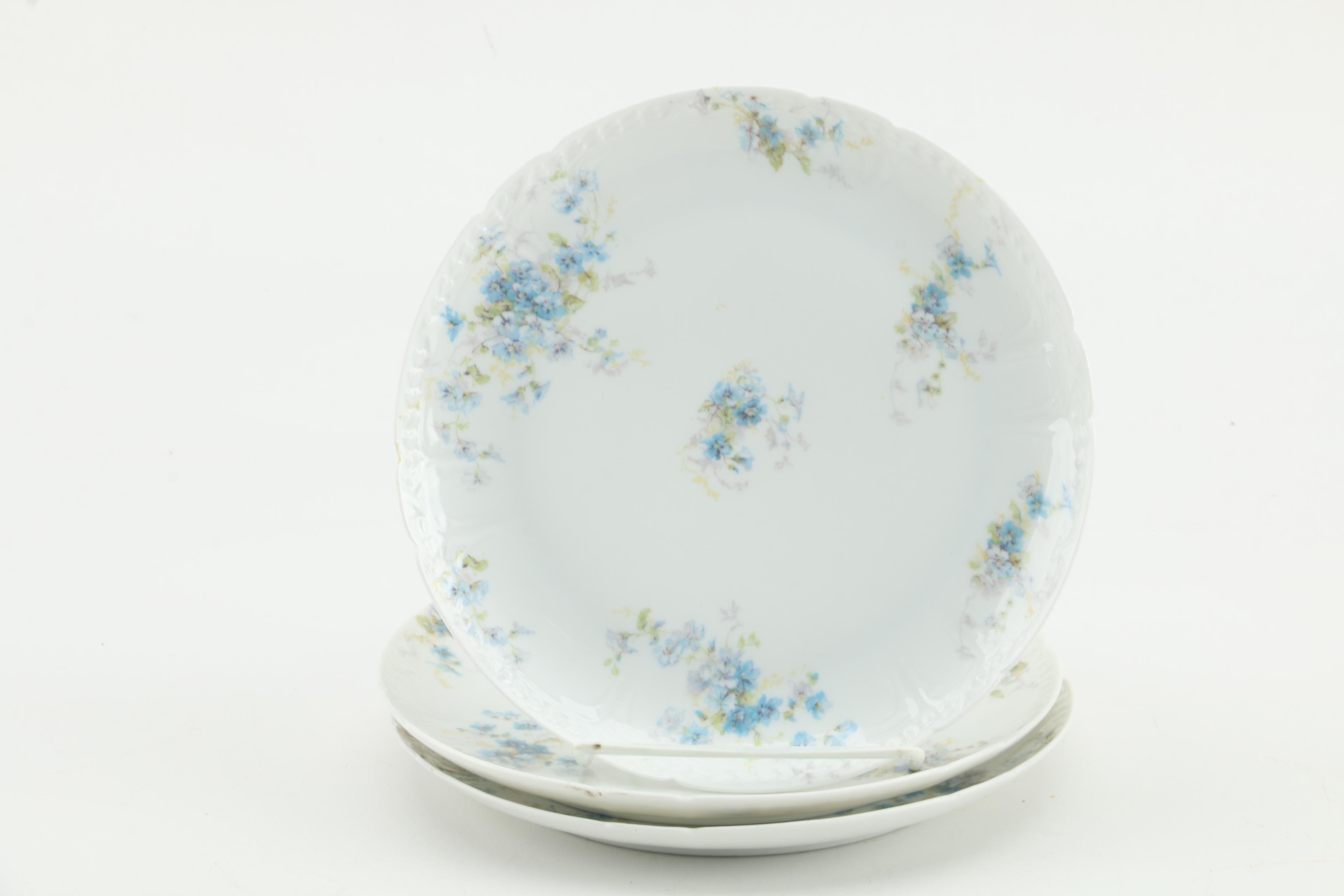 Johann Haviland "Blue Garland" Porcelain Dinnerware c. 1953-1990