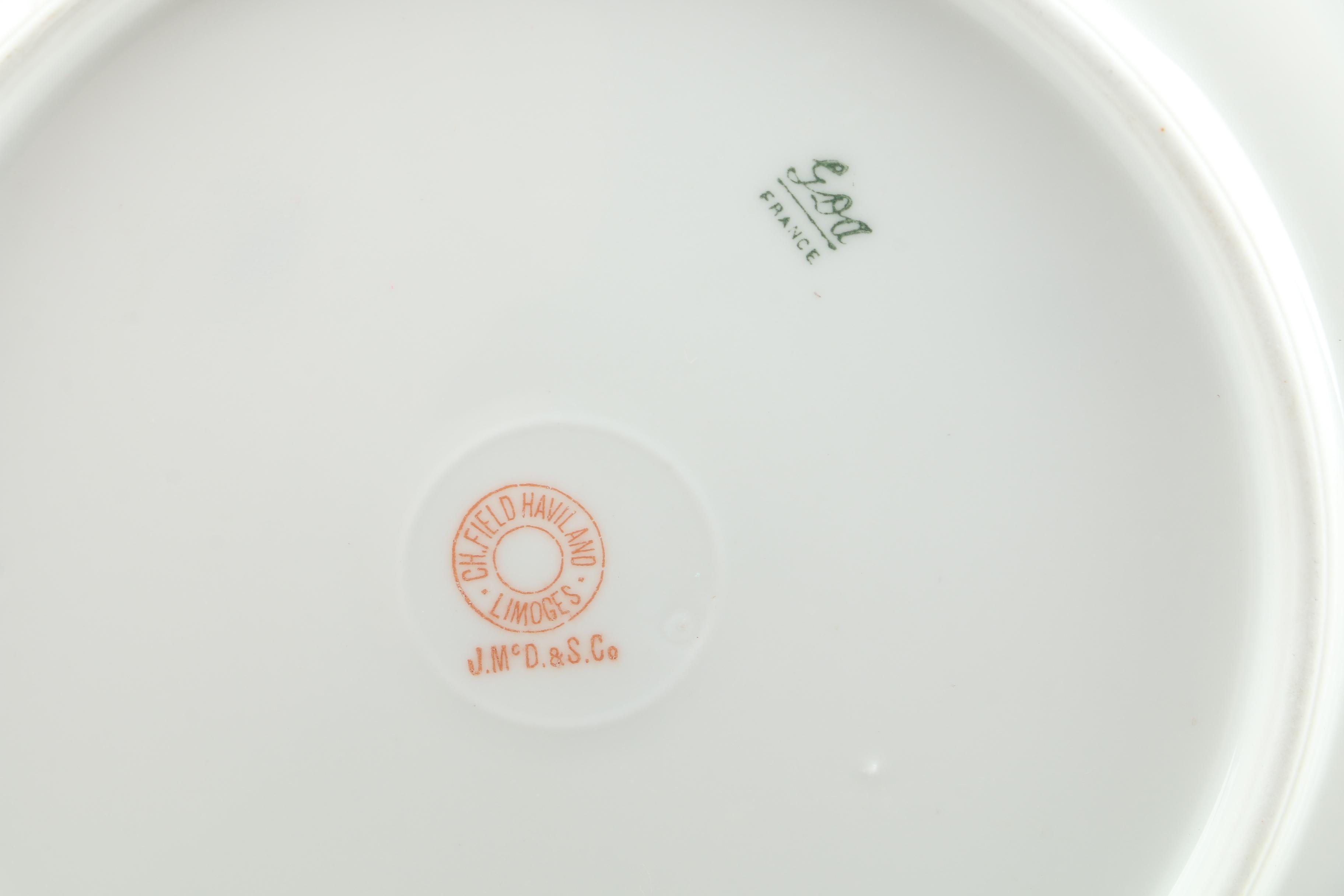 Johann Haviland "Blue Garland" Porcelain Dinnerware c. 1953-1990