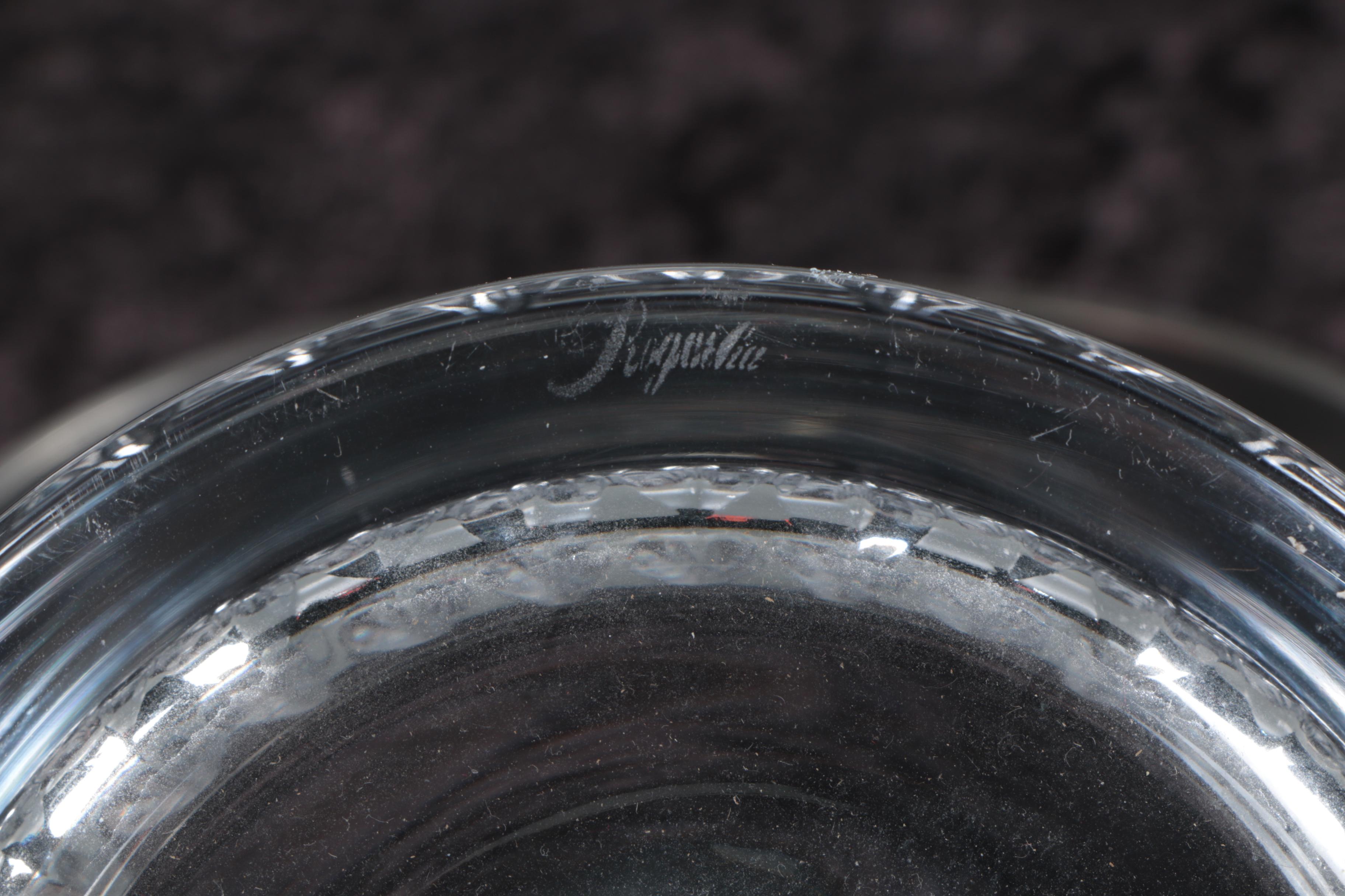 Rogaska "Soho" Crystal Ice Bucket with Mikasa "New Horizon" Crystal Bowl