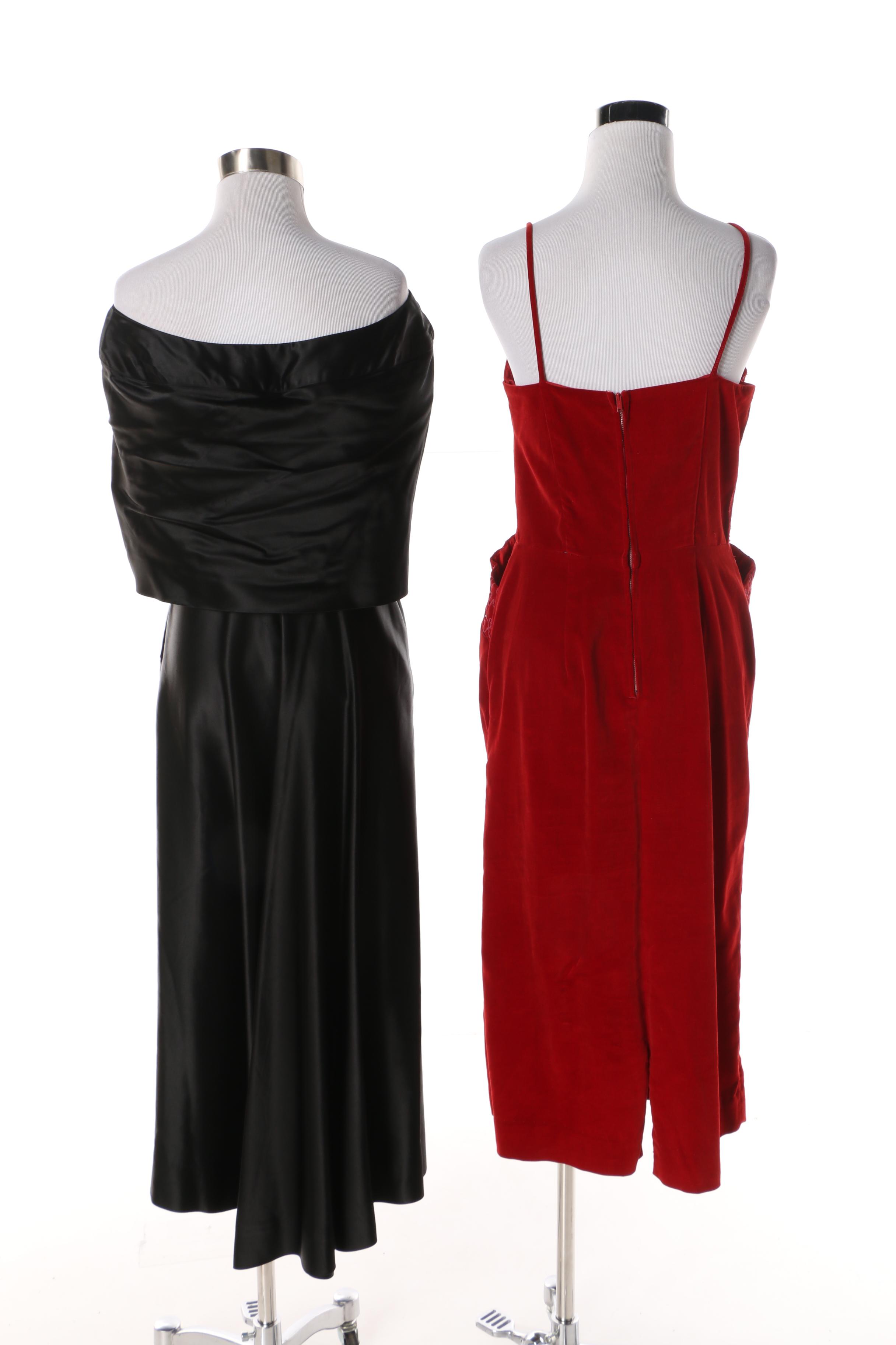 1950s Vintage Evening Dresses