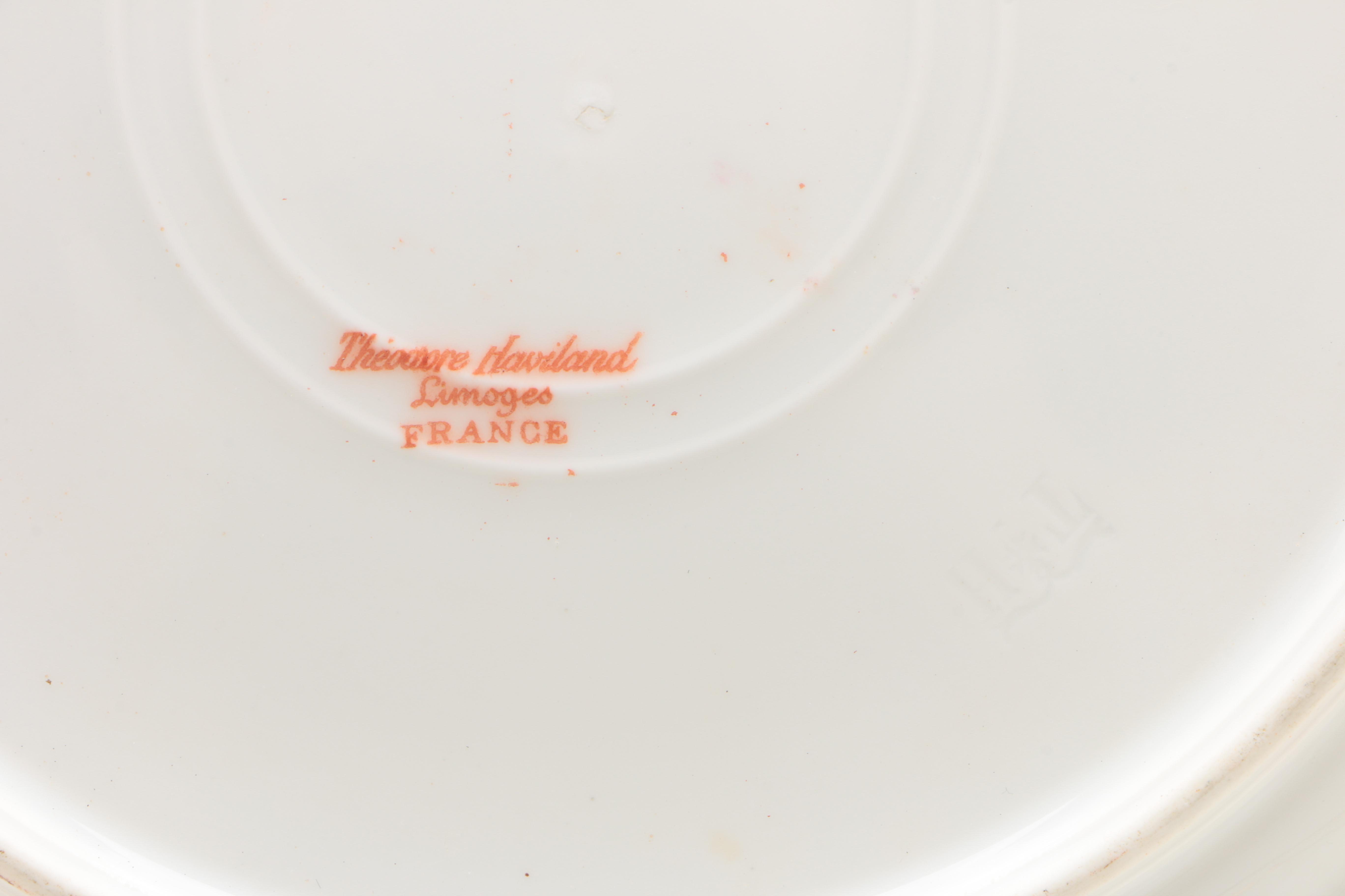 Antique and Vintage Haviland Limoges Porcelain Plates