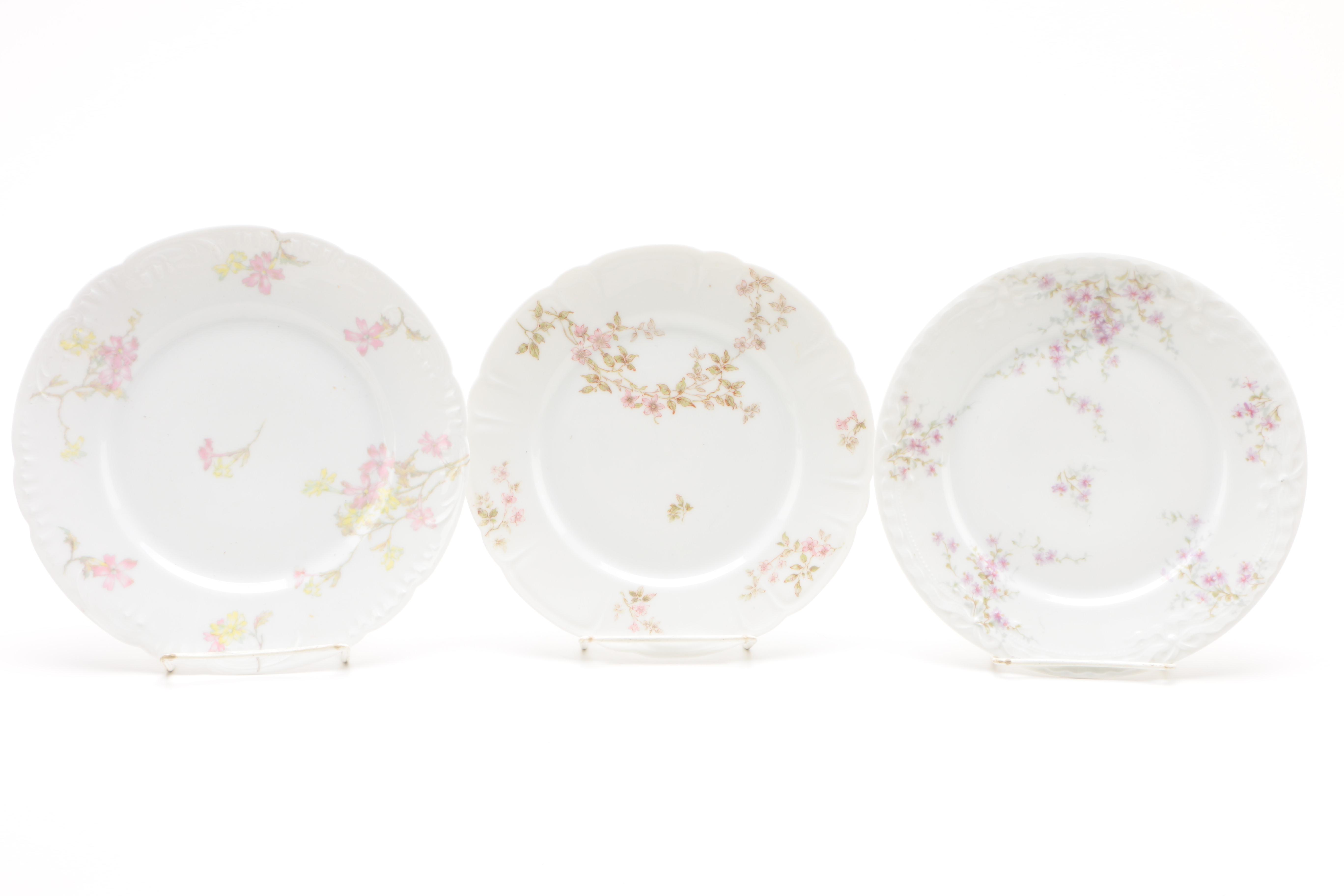 Antique and Vintage Haviland Limoges Porcelain Plates