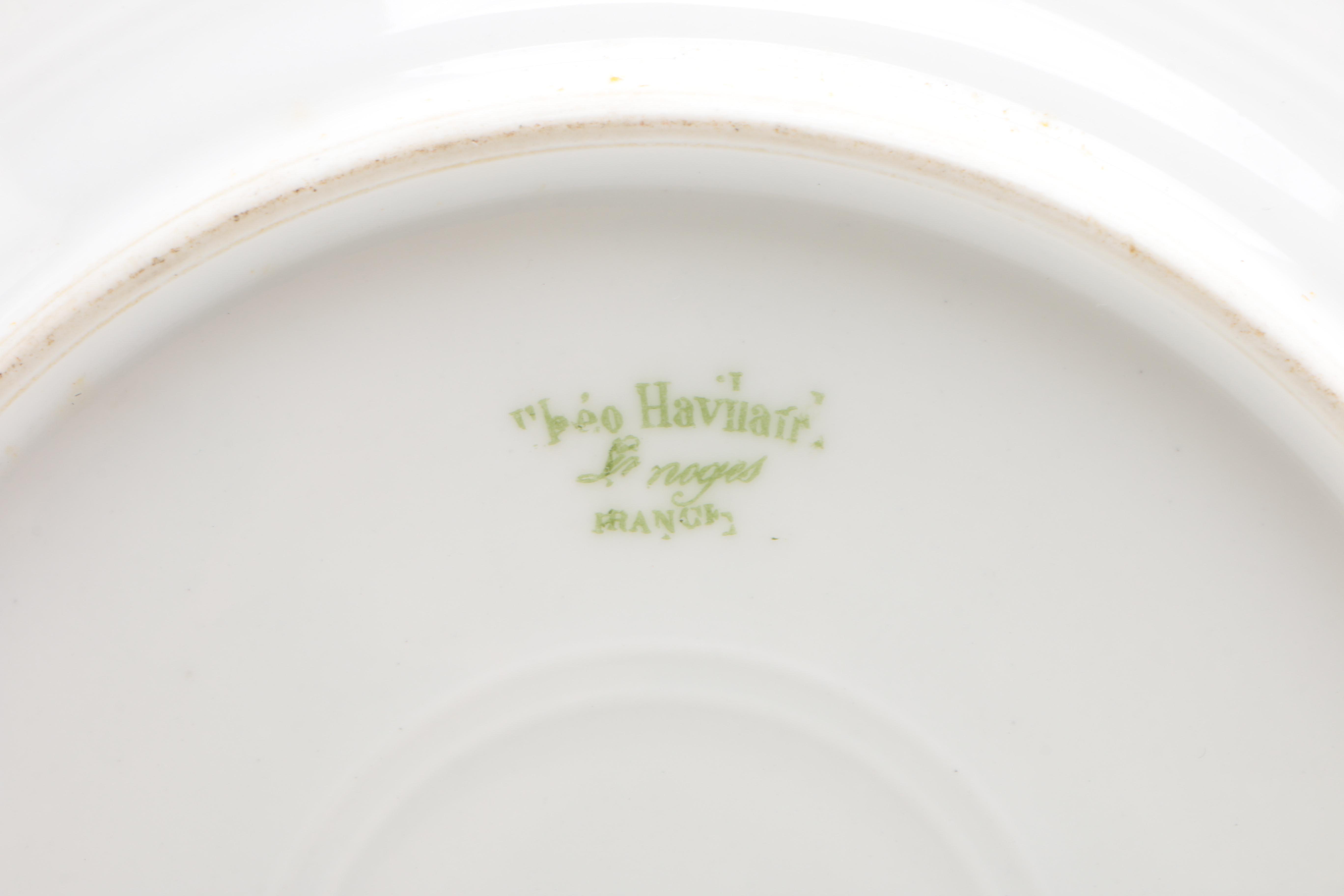 Antique and Vintage Haviland Limoges Porcelain Plates