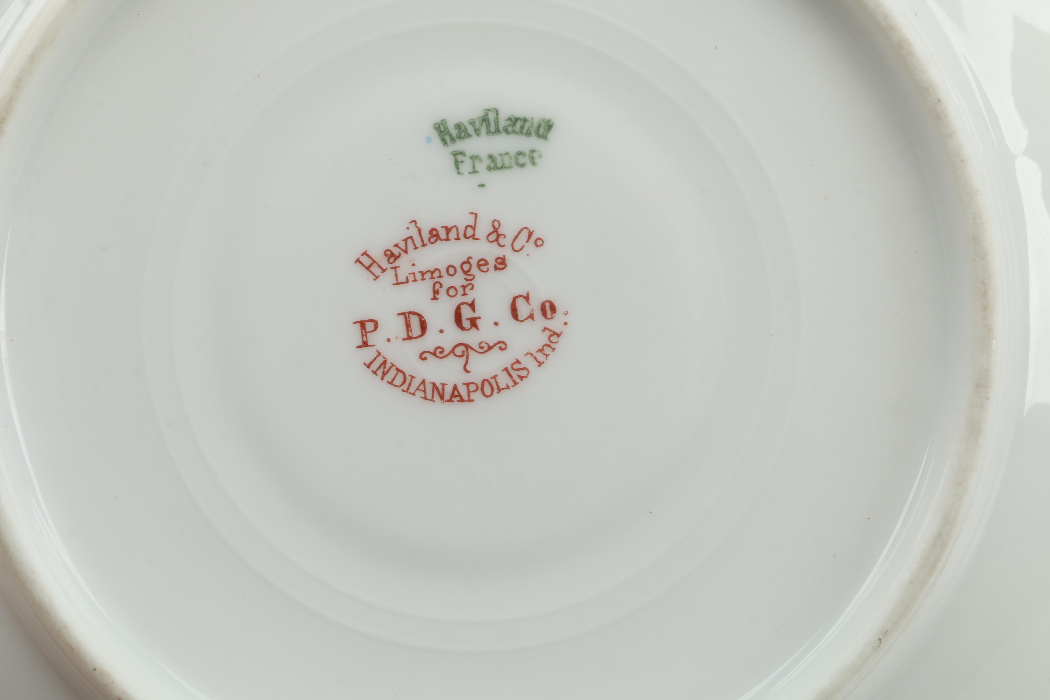 Antique to Vintage Haviland Limoges Tea Service including "Pasadena" and "Marie"