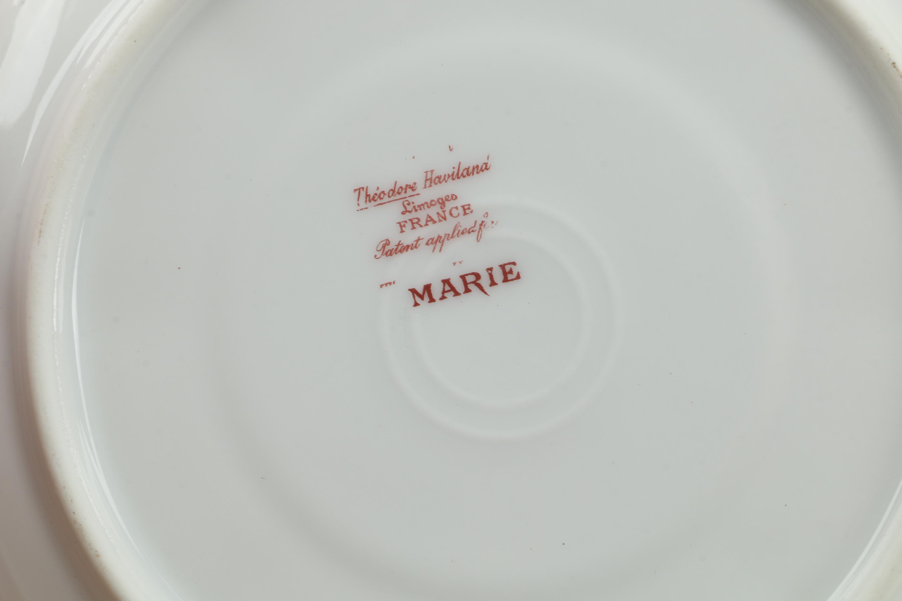 Antique to Vintage Haviland Limoges Tea Service including "Pasadena" and "Marie"