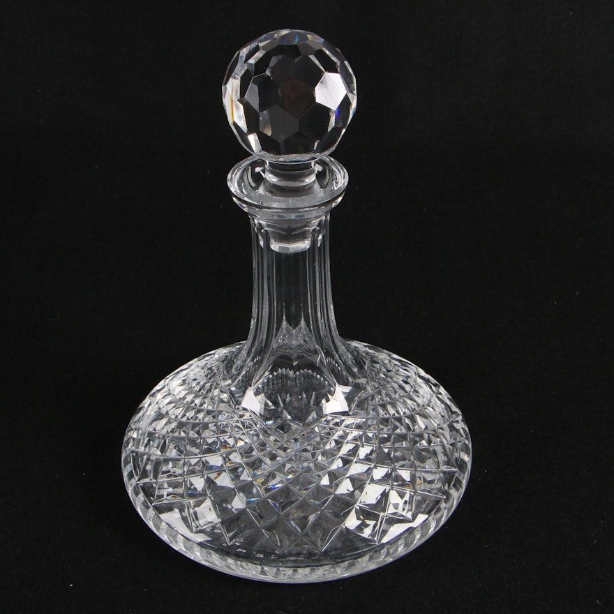 Waterford Crystal "Alana" Ships Decanter