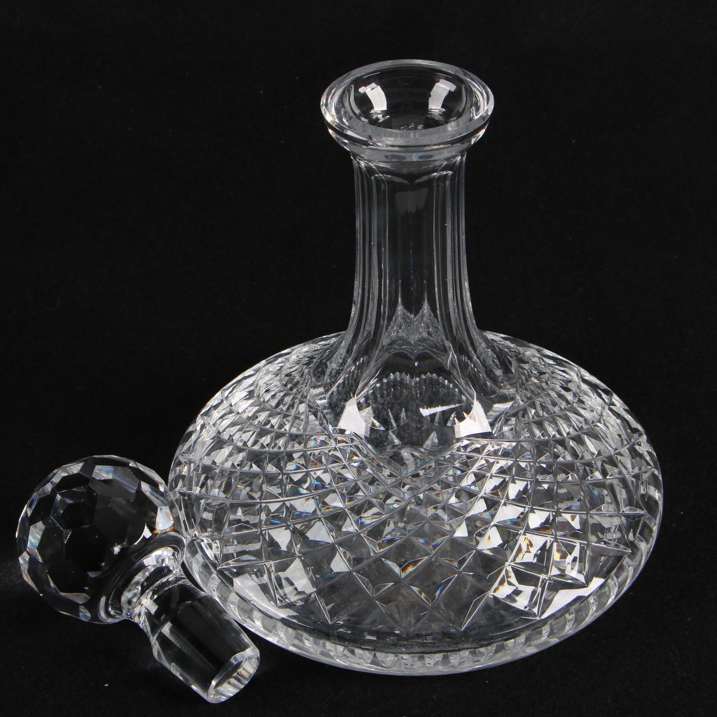Waterford Crystal "Alana" Ships Decanter
