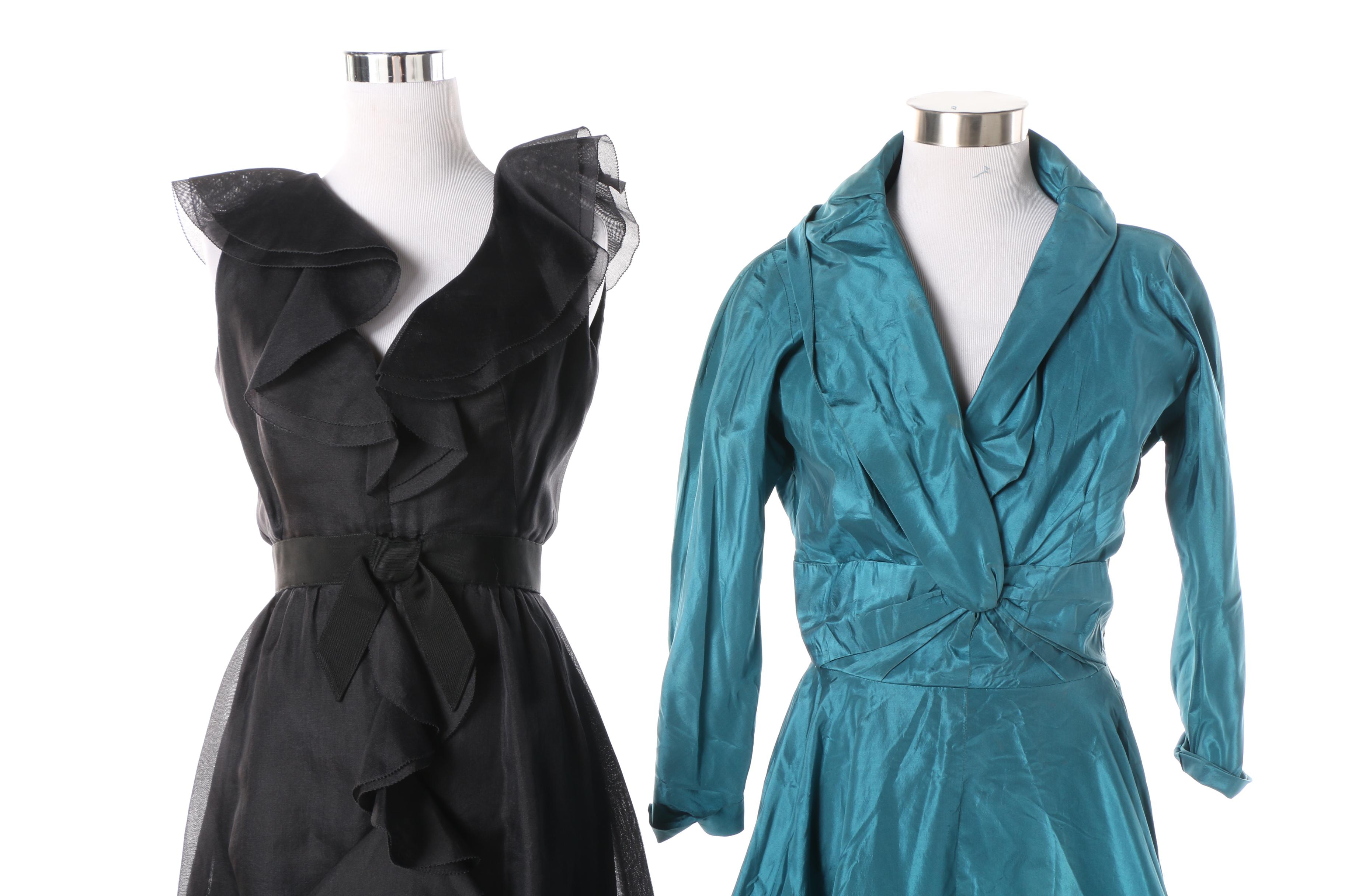 Women's Vintage Cocktail Dresses Including Joseph Magnin