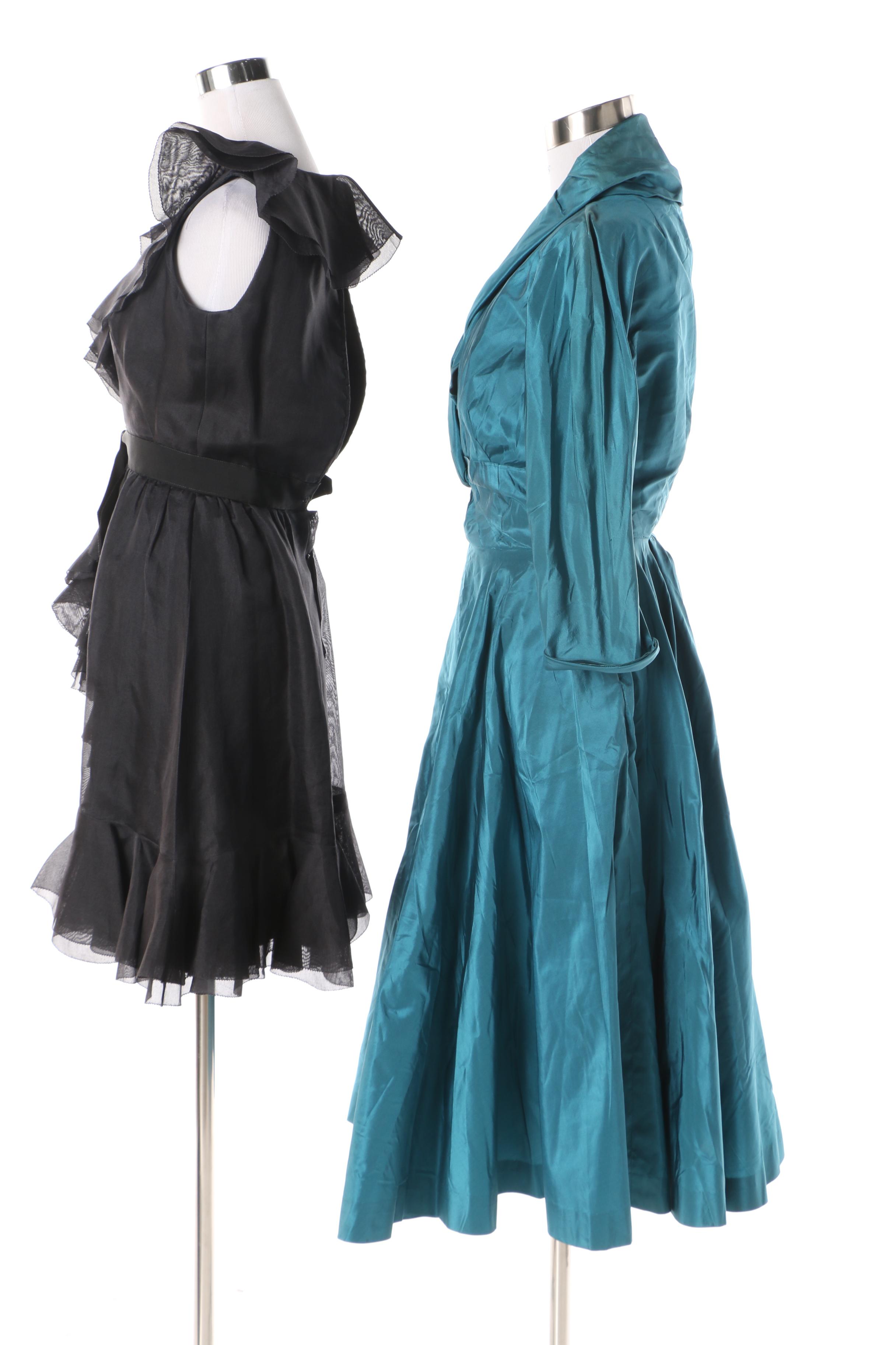 Women's Vintage Cocktail Dresses Including Joseph Magnin