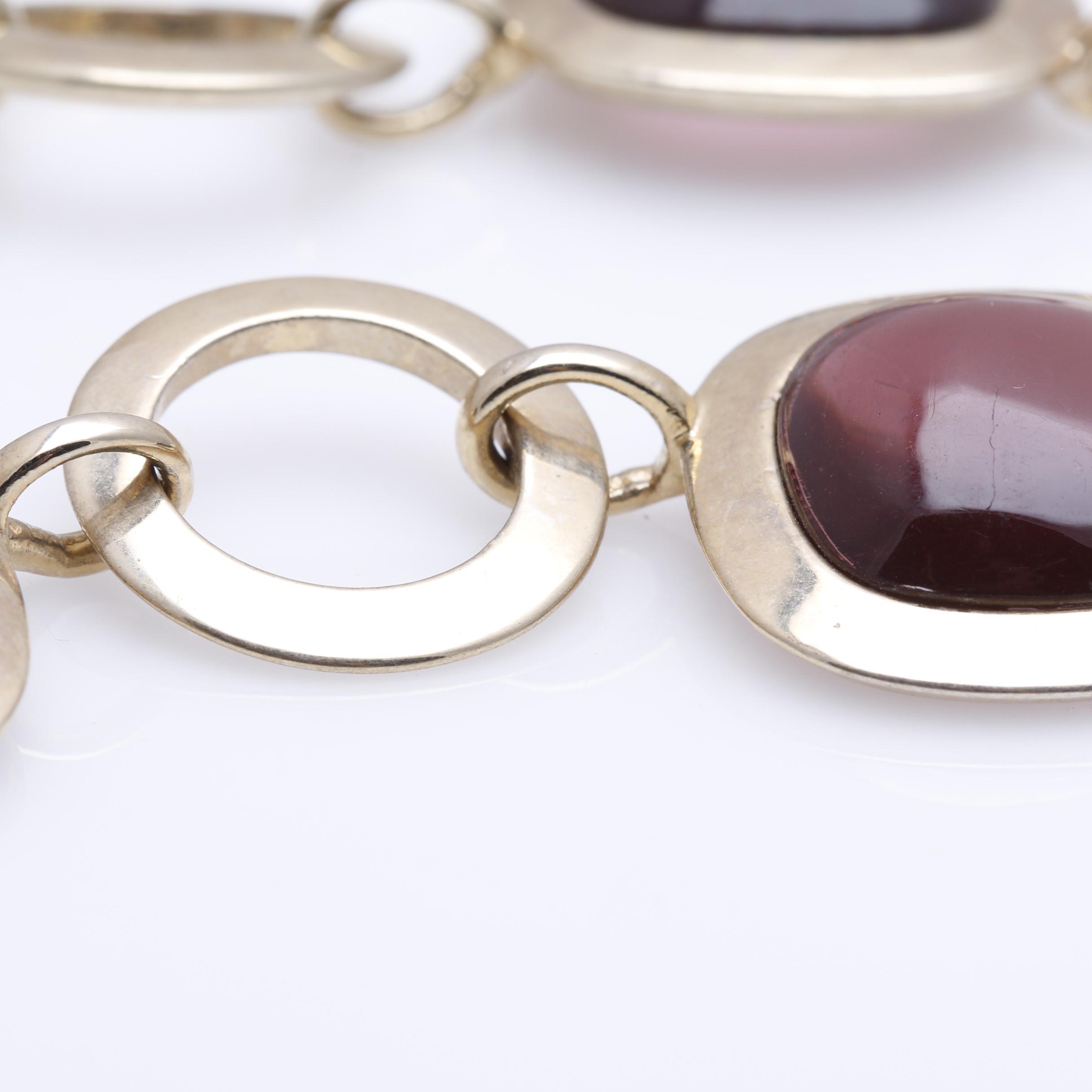 1970s Trifari Lucite Drop Necklace and Earrings