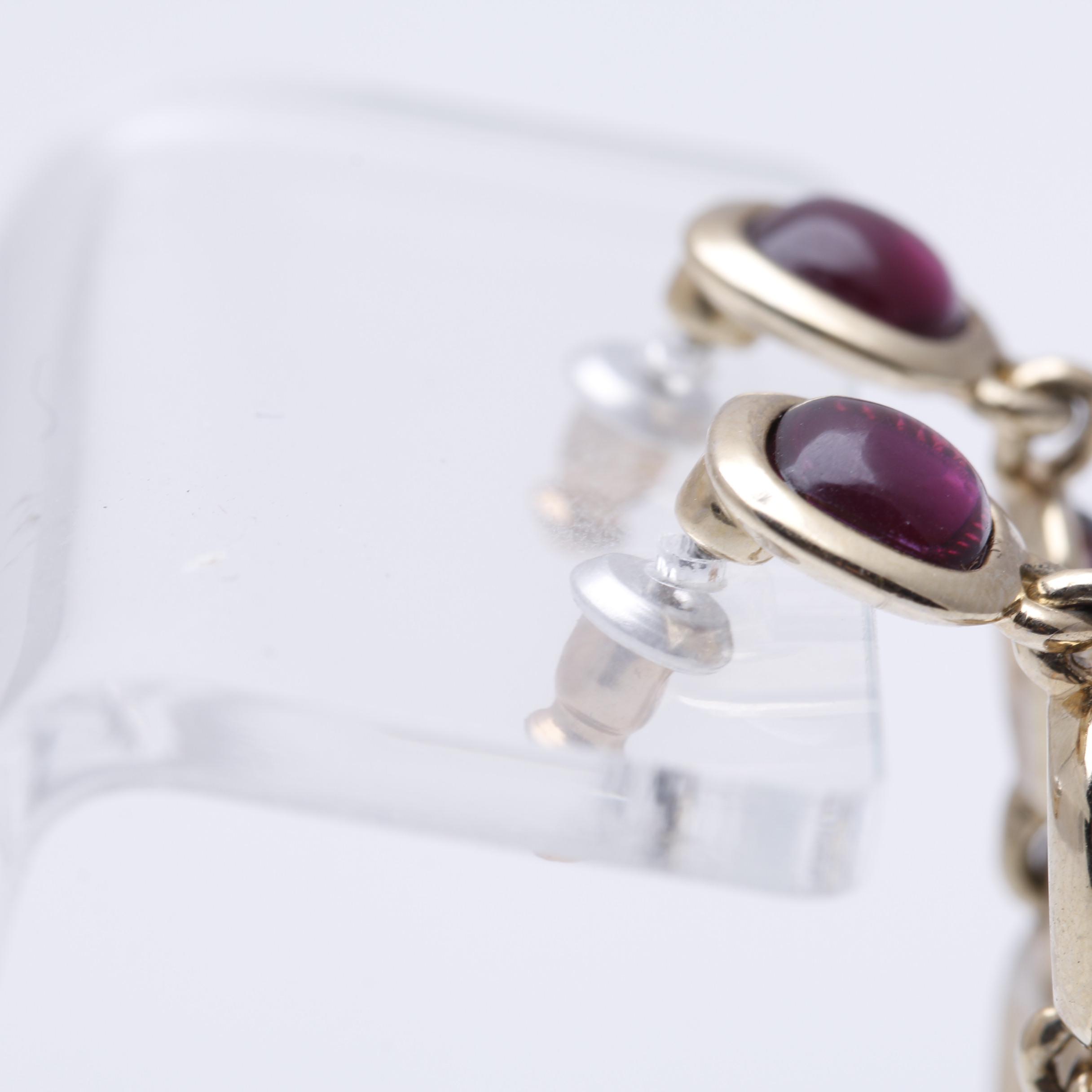 1970s Trifari Lucite Drop Necklace and Earrings