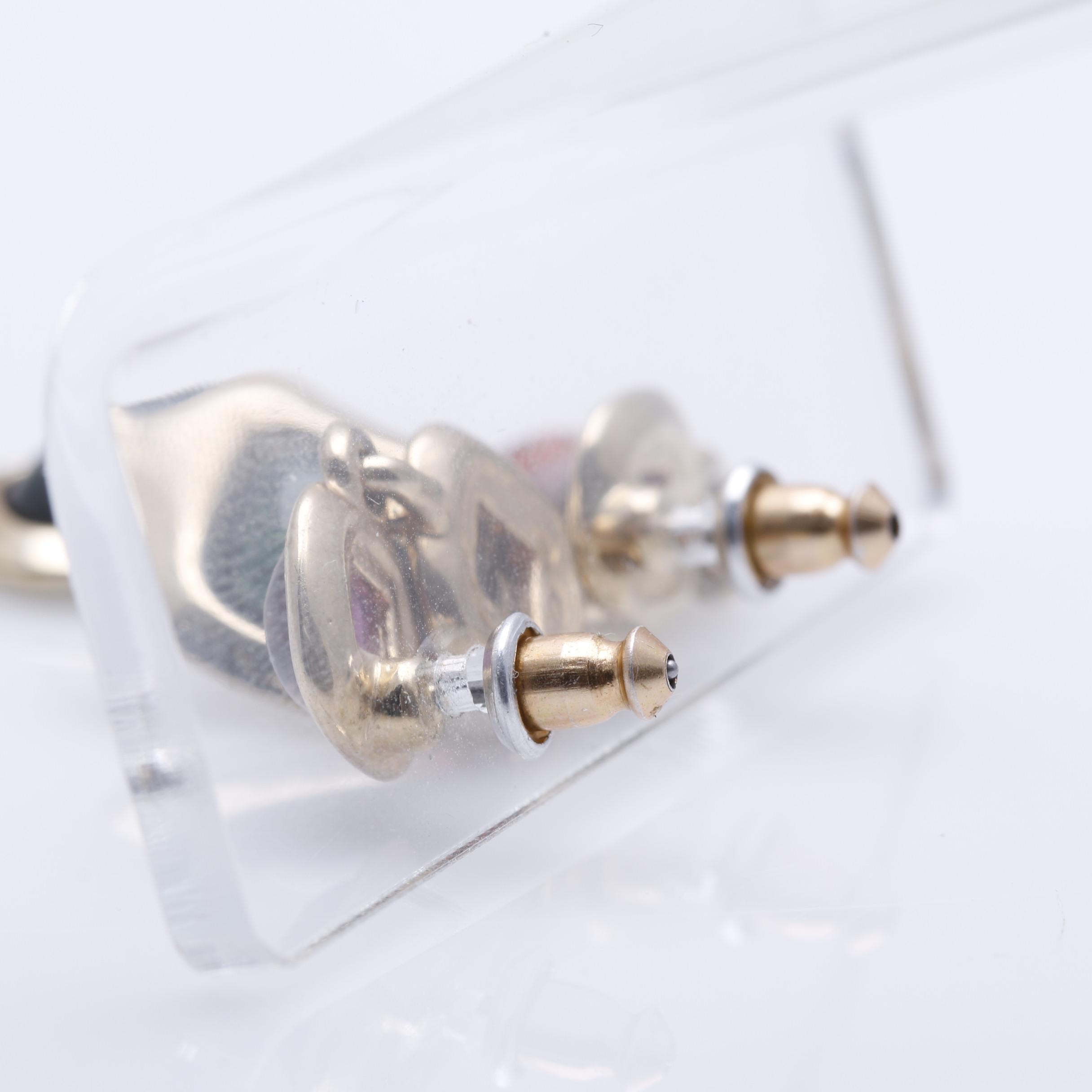 1970s Trifari Lucite Drop Necklace and Earrings