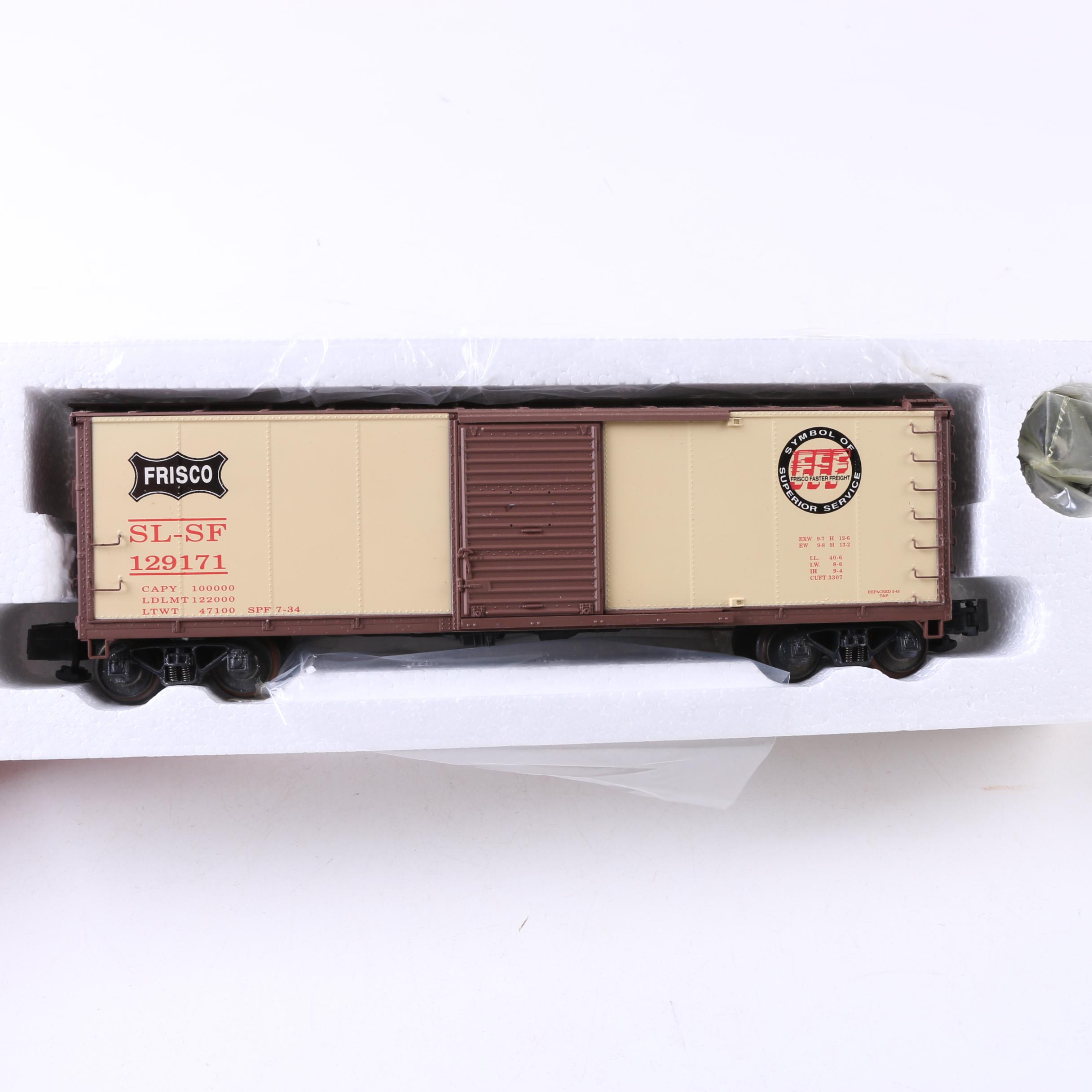 "The Showcase Line" Train Cars