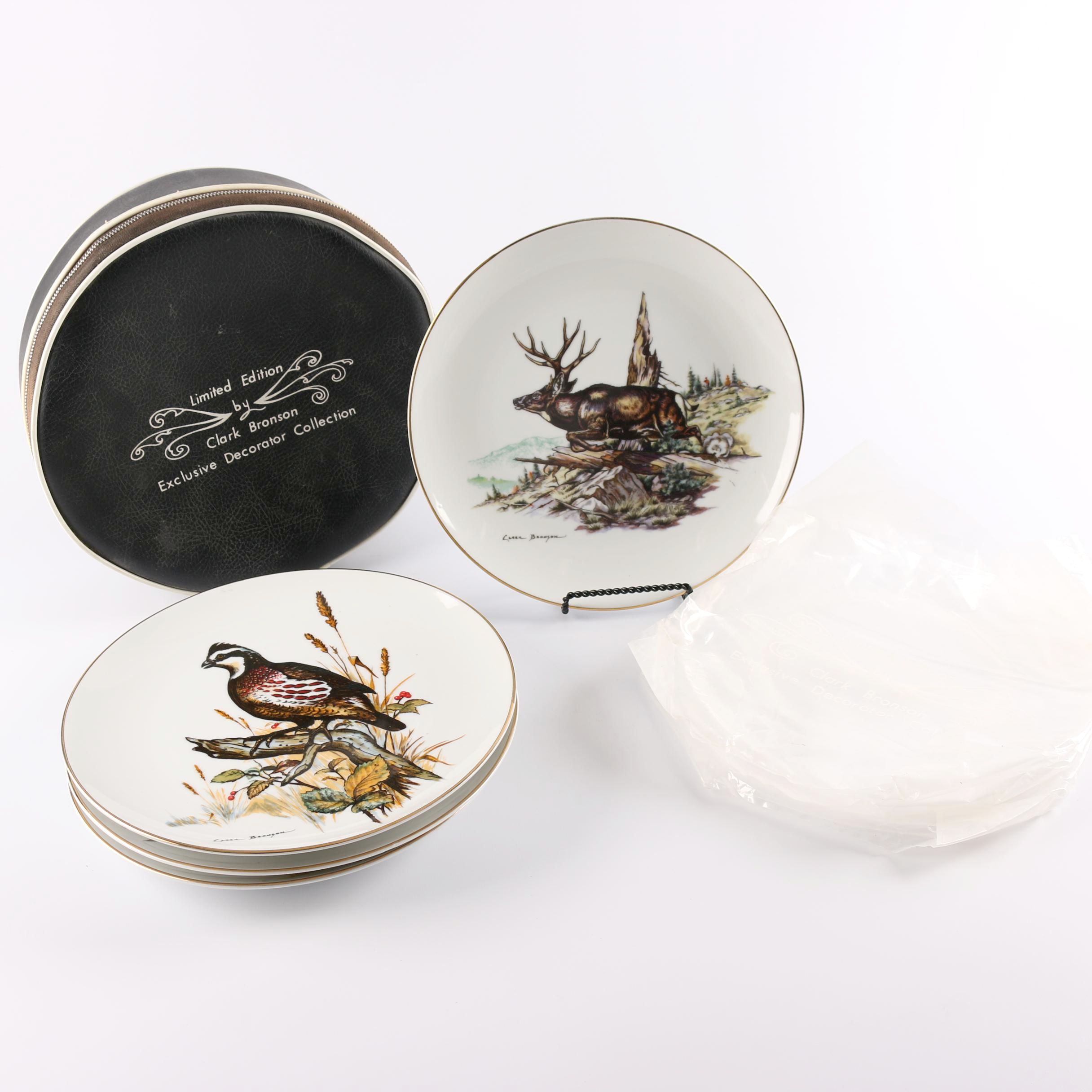 Clark Bronson Limited Edition Decorator Plates