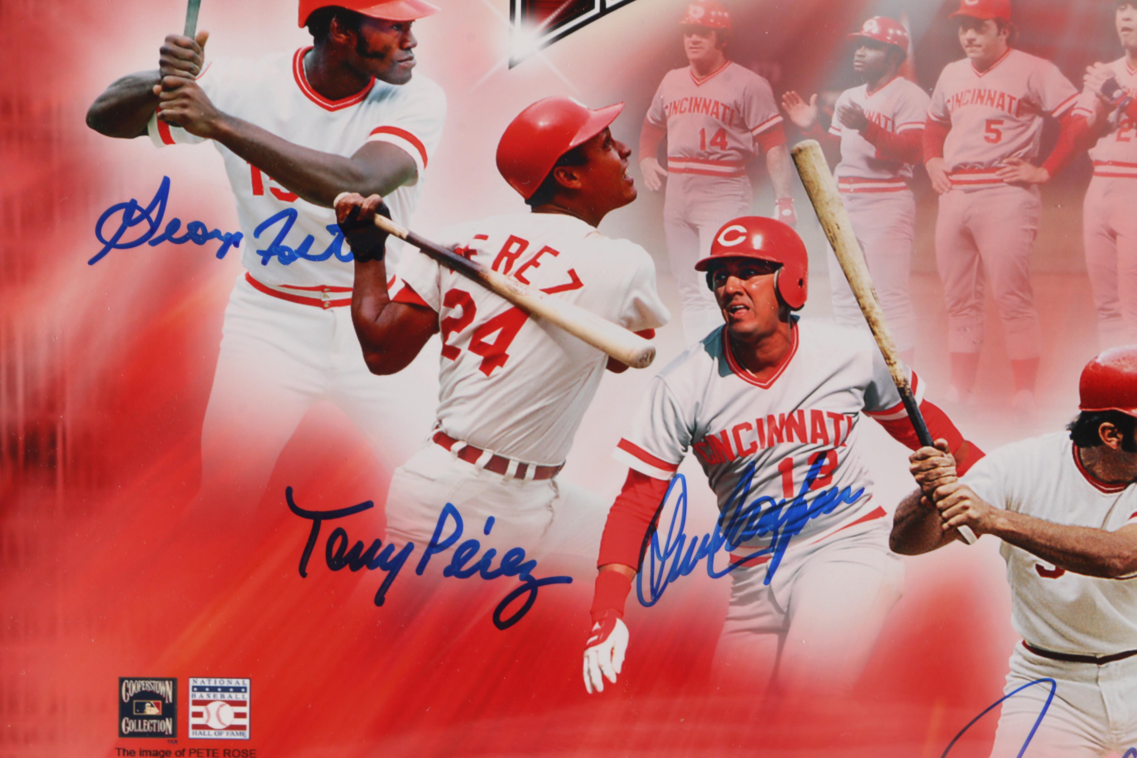 Big Red Machine Signed Photo Print  COA