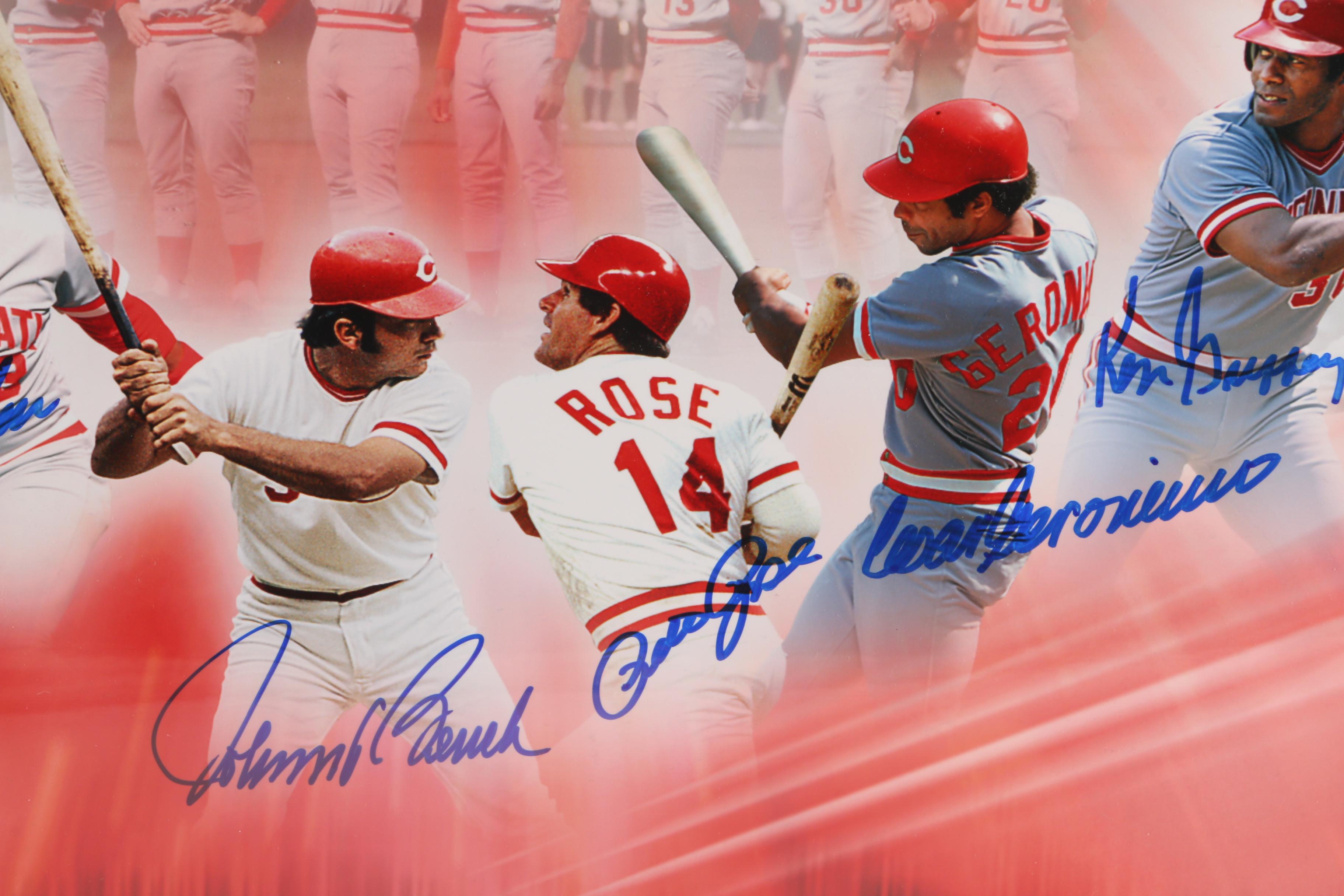 Big Red Machine Signed Photo Print  COA