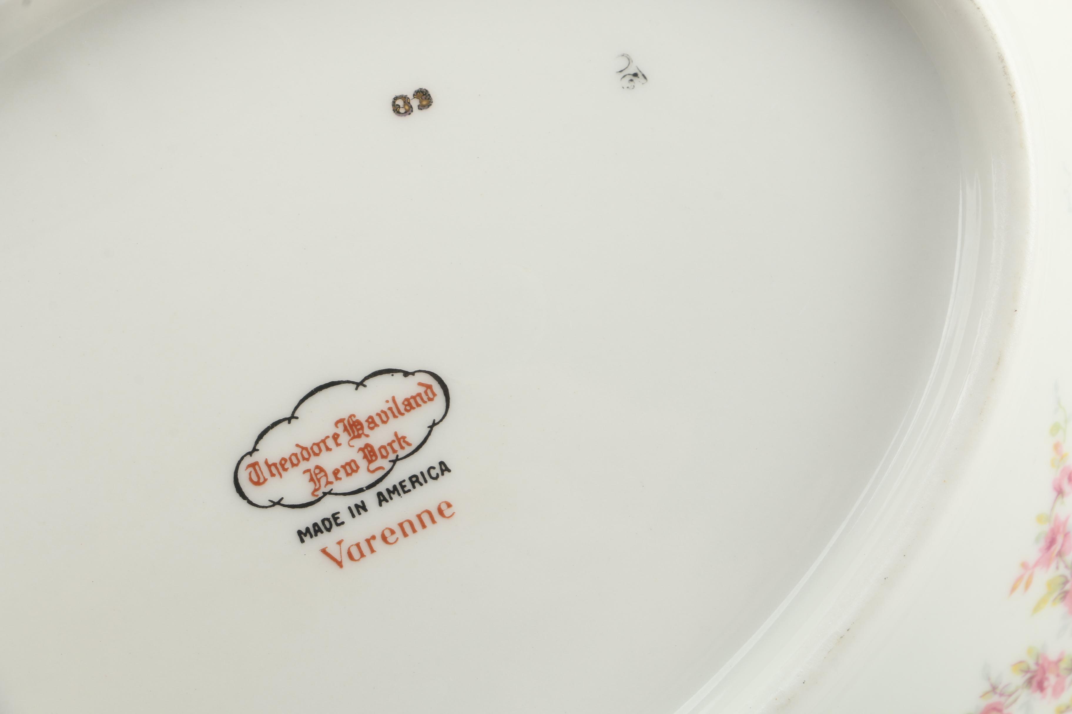 Antique and Vintage Haviland Porcelain Serveware