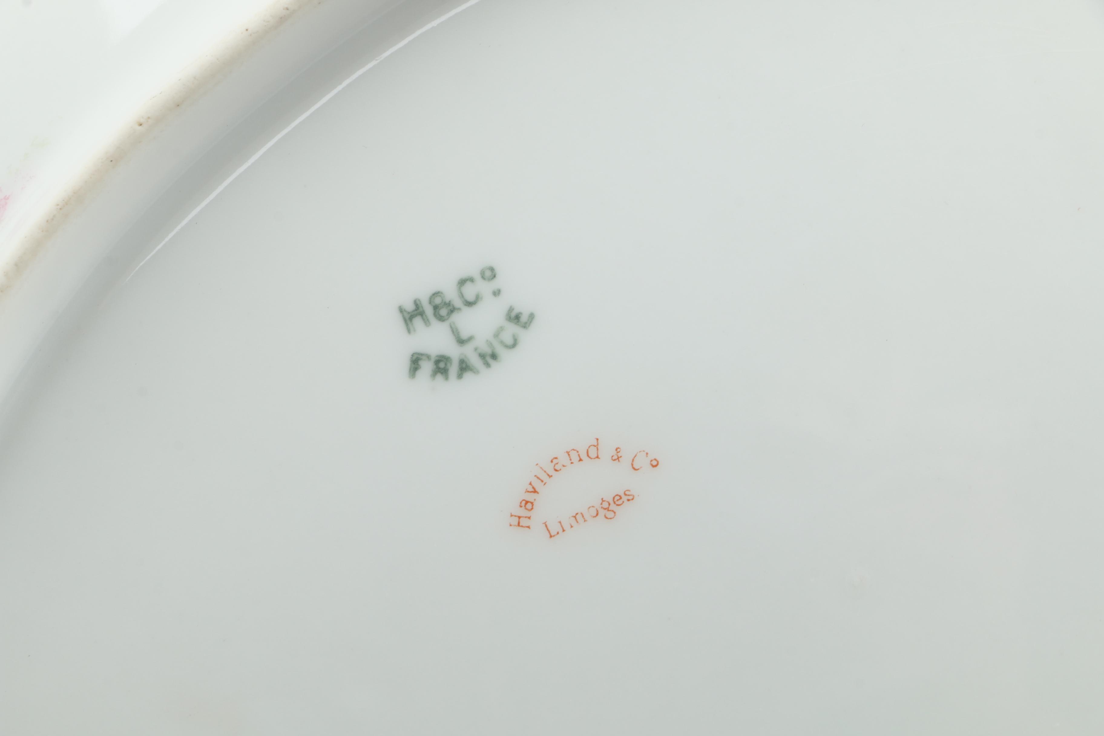 Antique and Vintage Haviland Porcelain Serveware