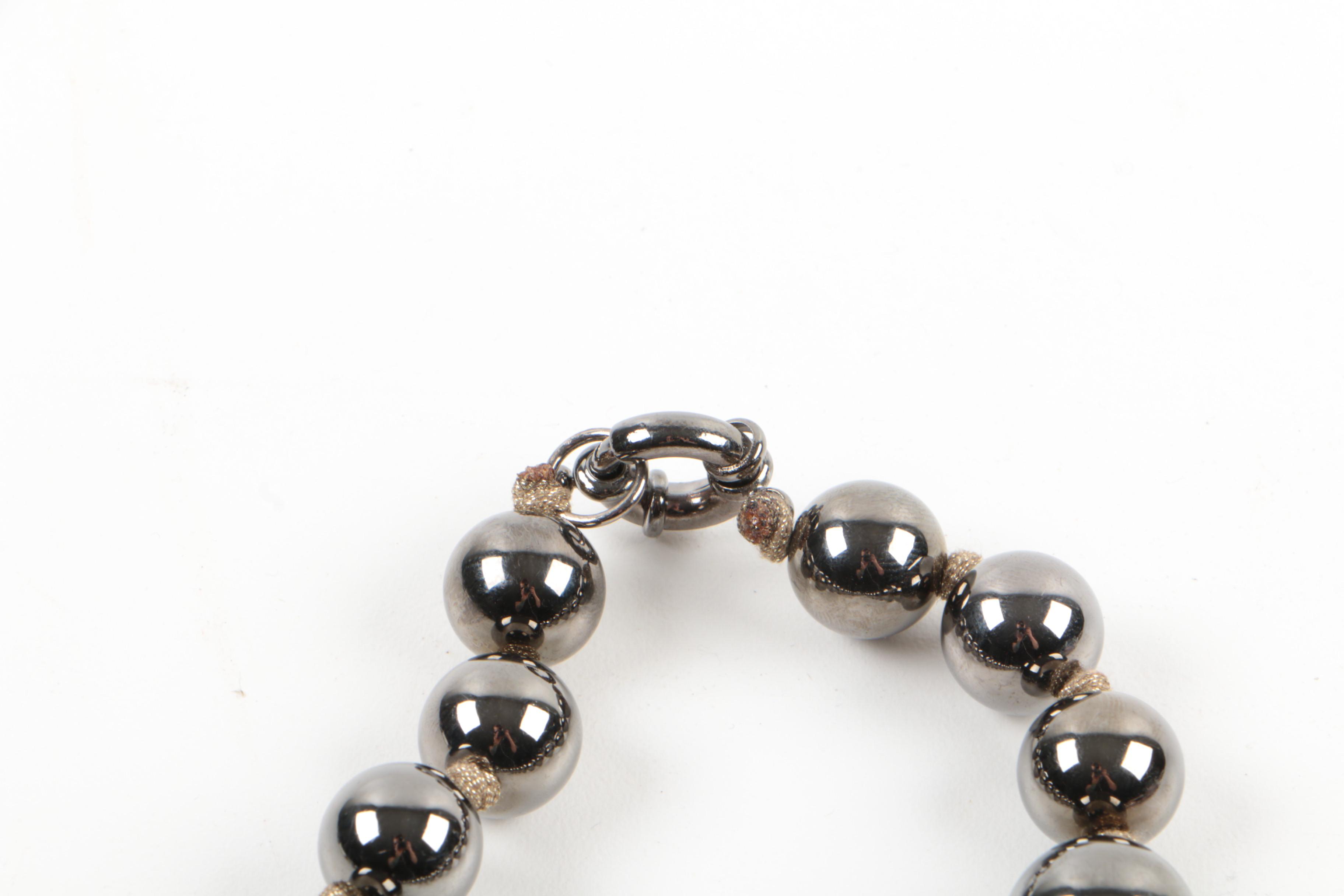 Nakamol and Replica Costume Jewelry with Imitation Pearls and Glass Crystals