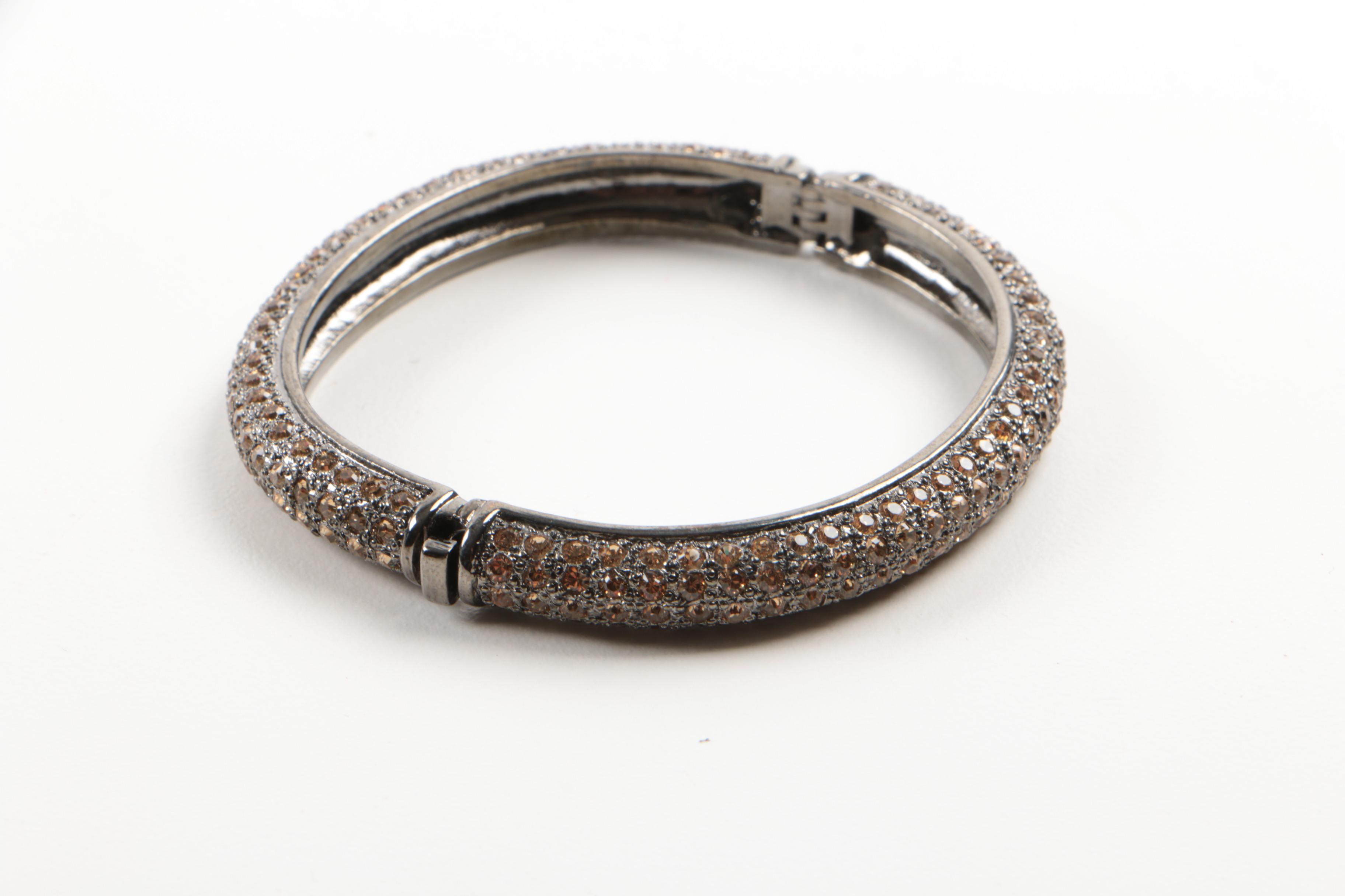 Nakamol and Replica Costume Jewelry with Imitation Pearls and Glass Crystals