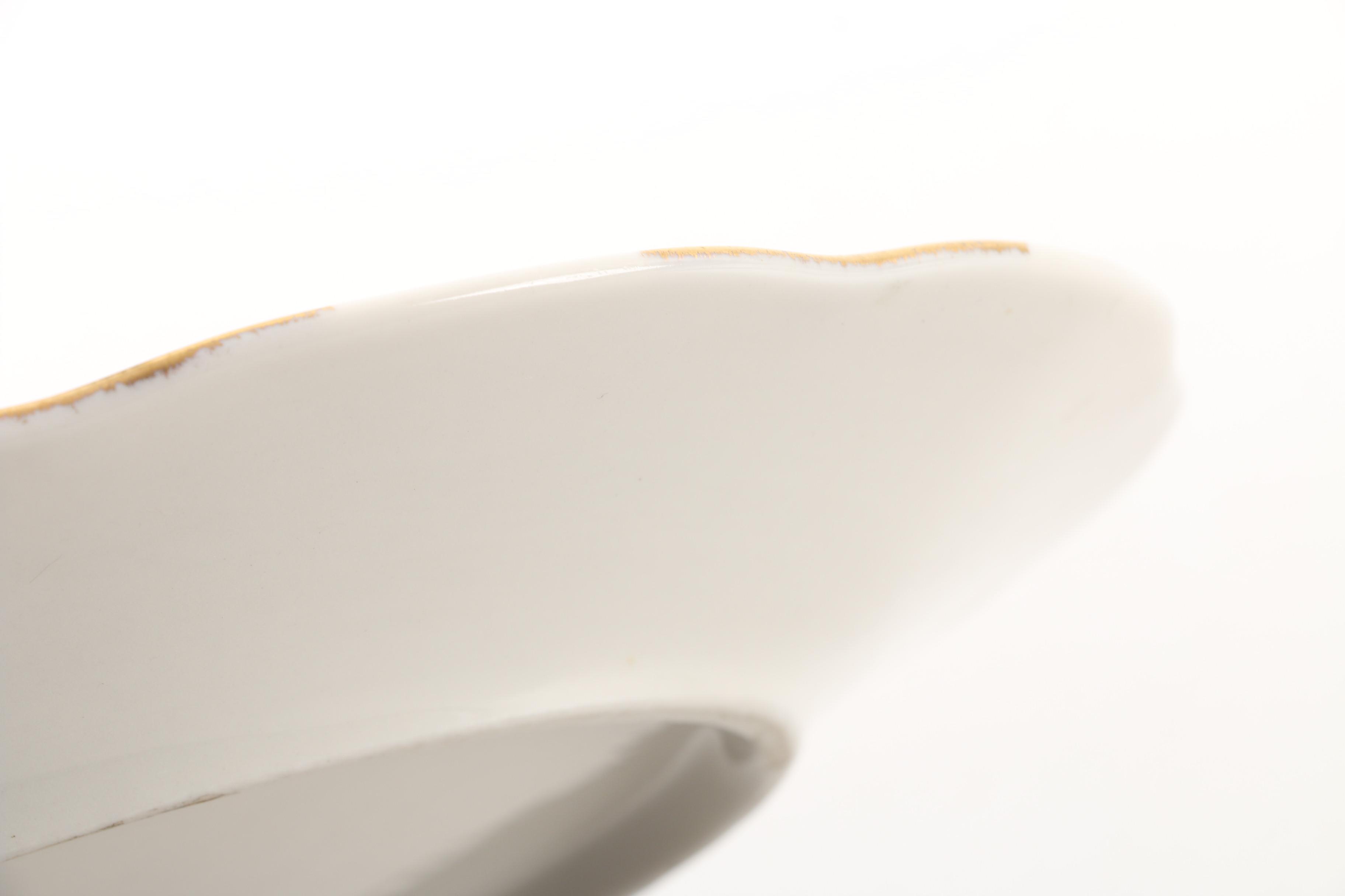 Vintage Theodore Haviland "Varenne" and GDA Limoges Porcelain Platters